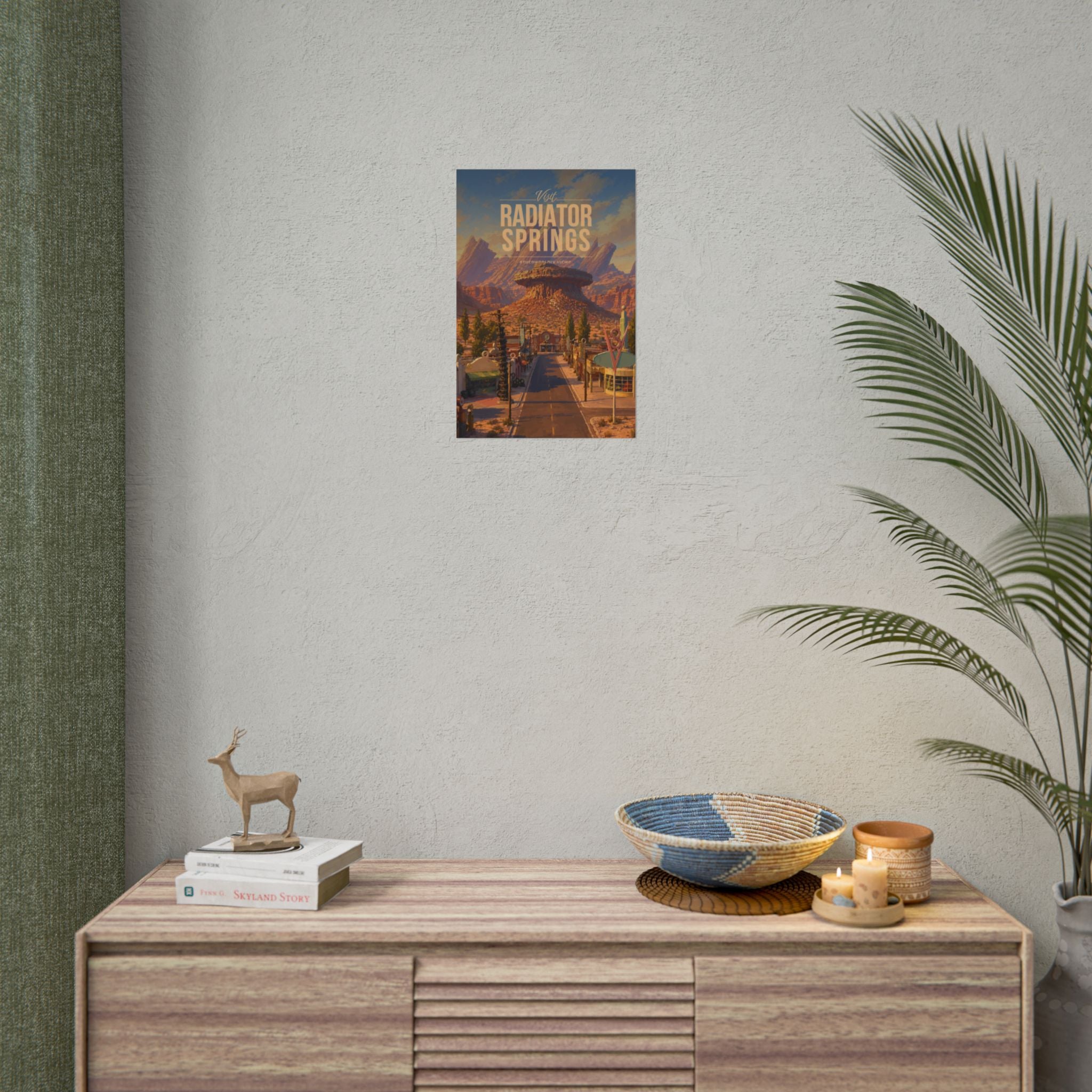 Radiator Springs Travel Poster