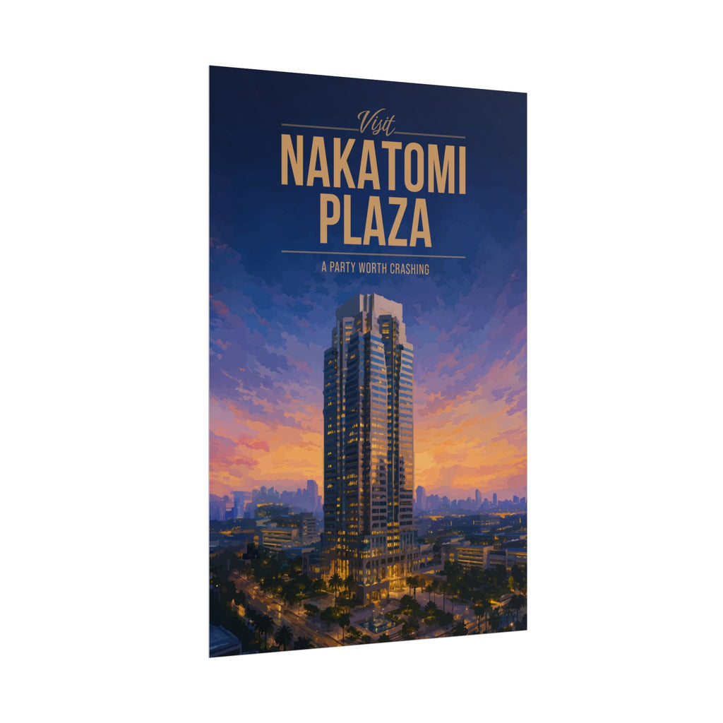 Nakatomi Plaza Travel Poster