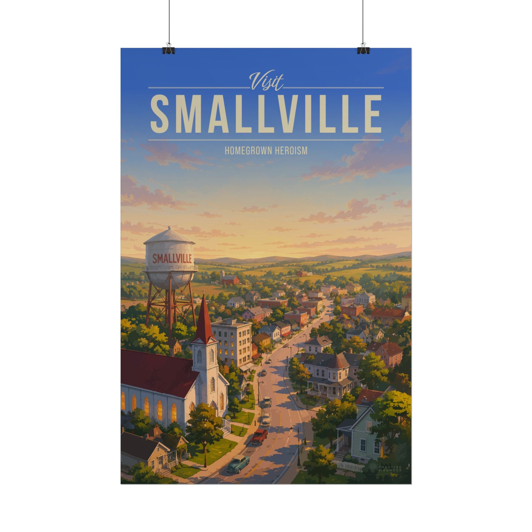 Smallville Travel Poster