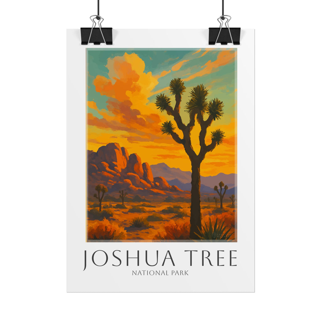 JOSHUA TREE * Travel Poster * National Park Wall Art