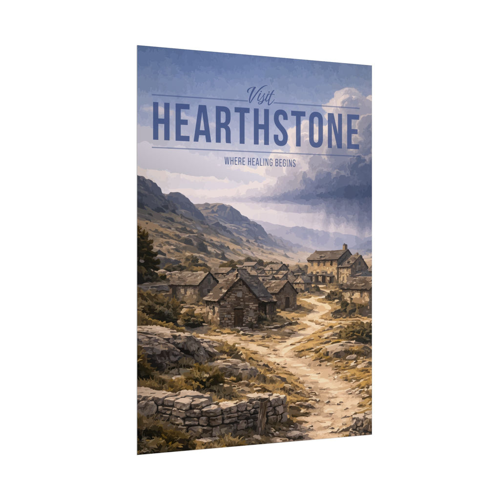 Hearthstone Travel Poster