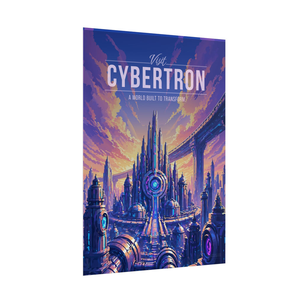 Cybertron Travel Poster