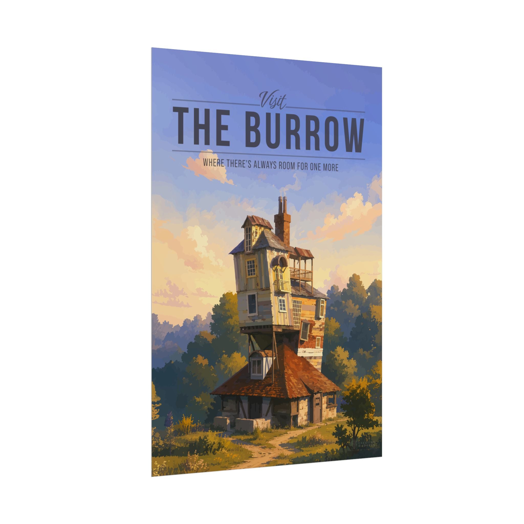 The Burrow Travel Poster