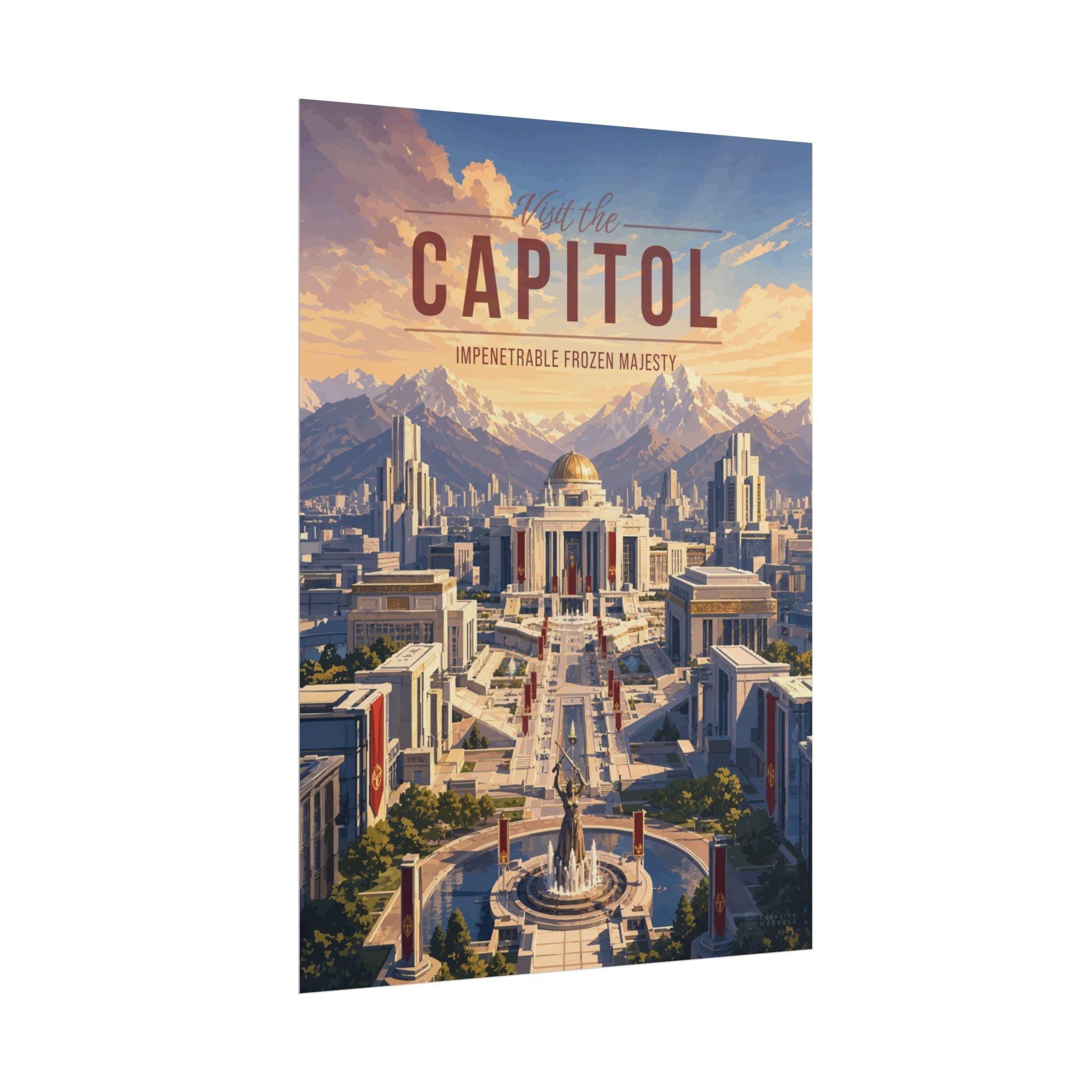 The Capitol Travel Poster
