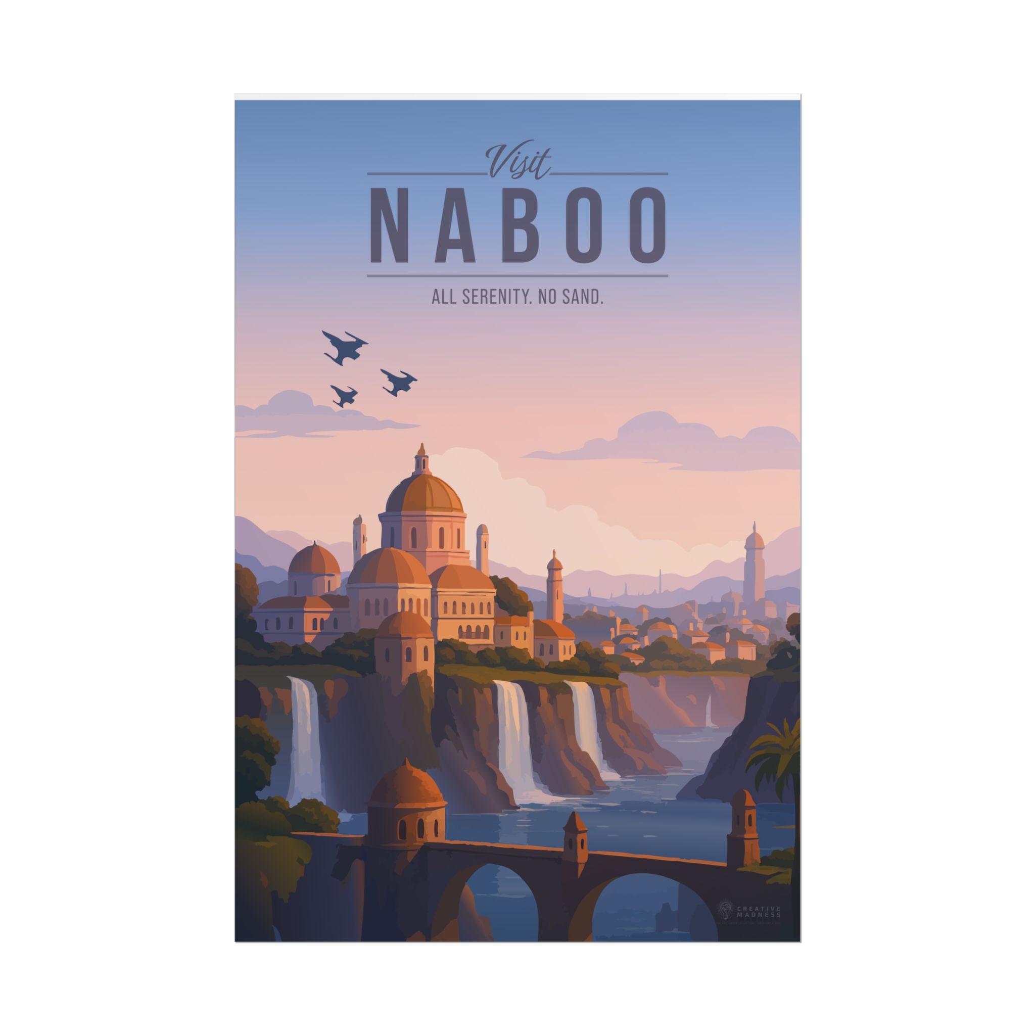 Naboo Travel Poster