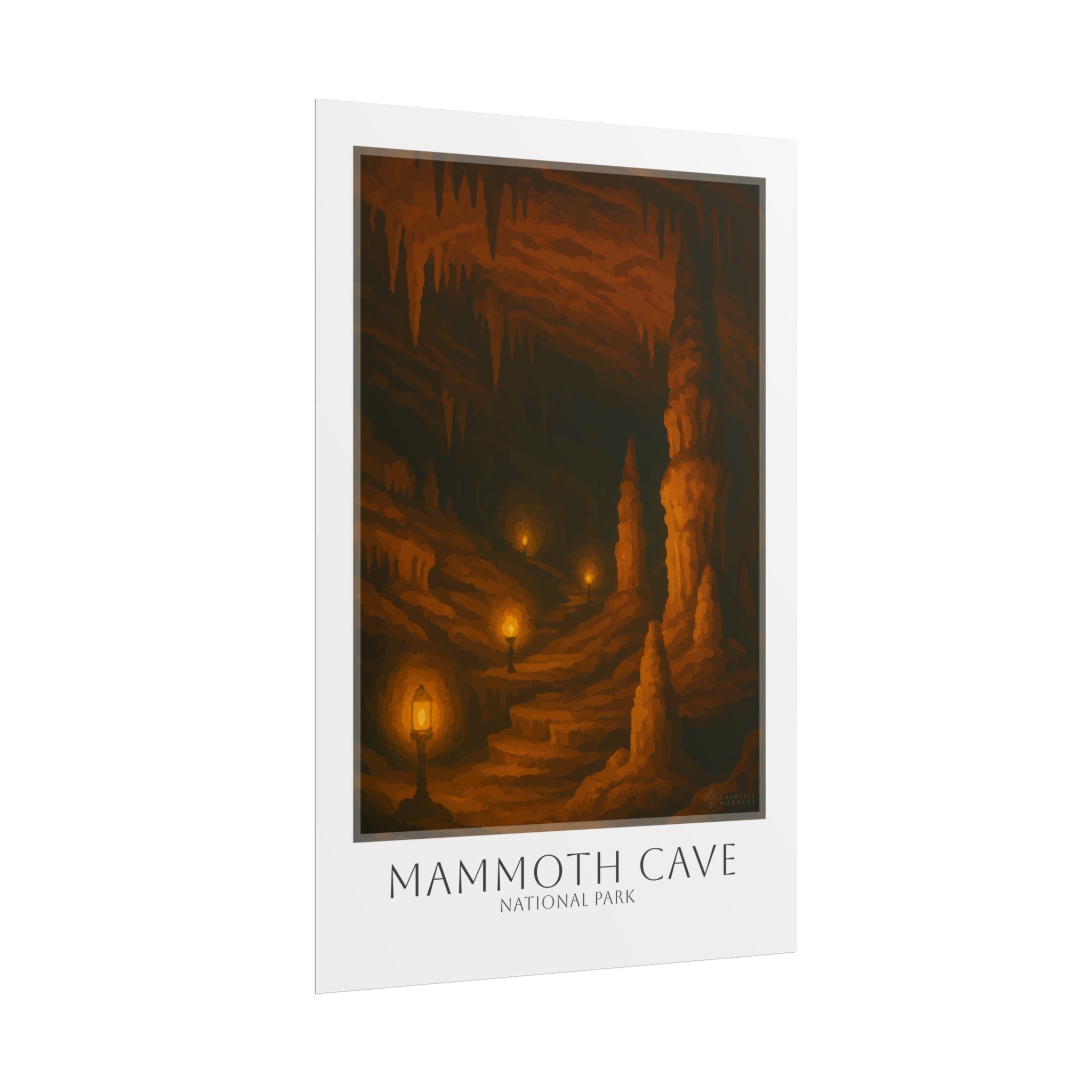 MAMMOTH CAVE * Travel Poster * National Park Wall Art