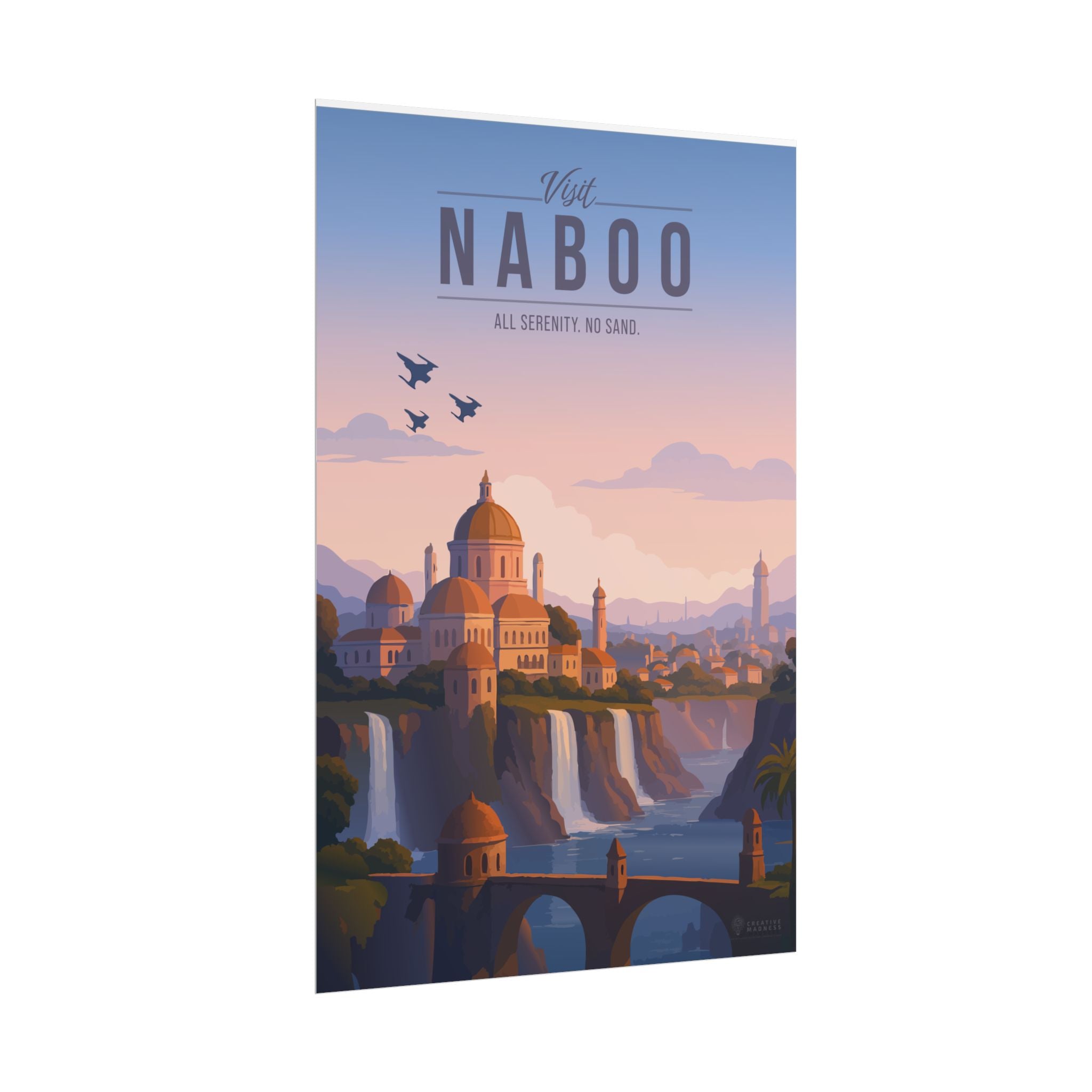 Naboo Travel Poster