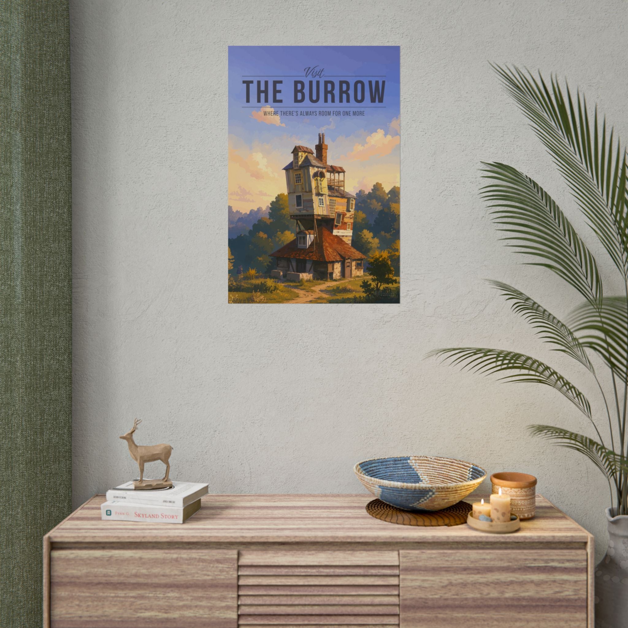 The Burrow Travel Poster