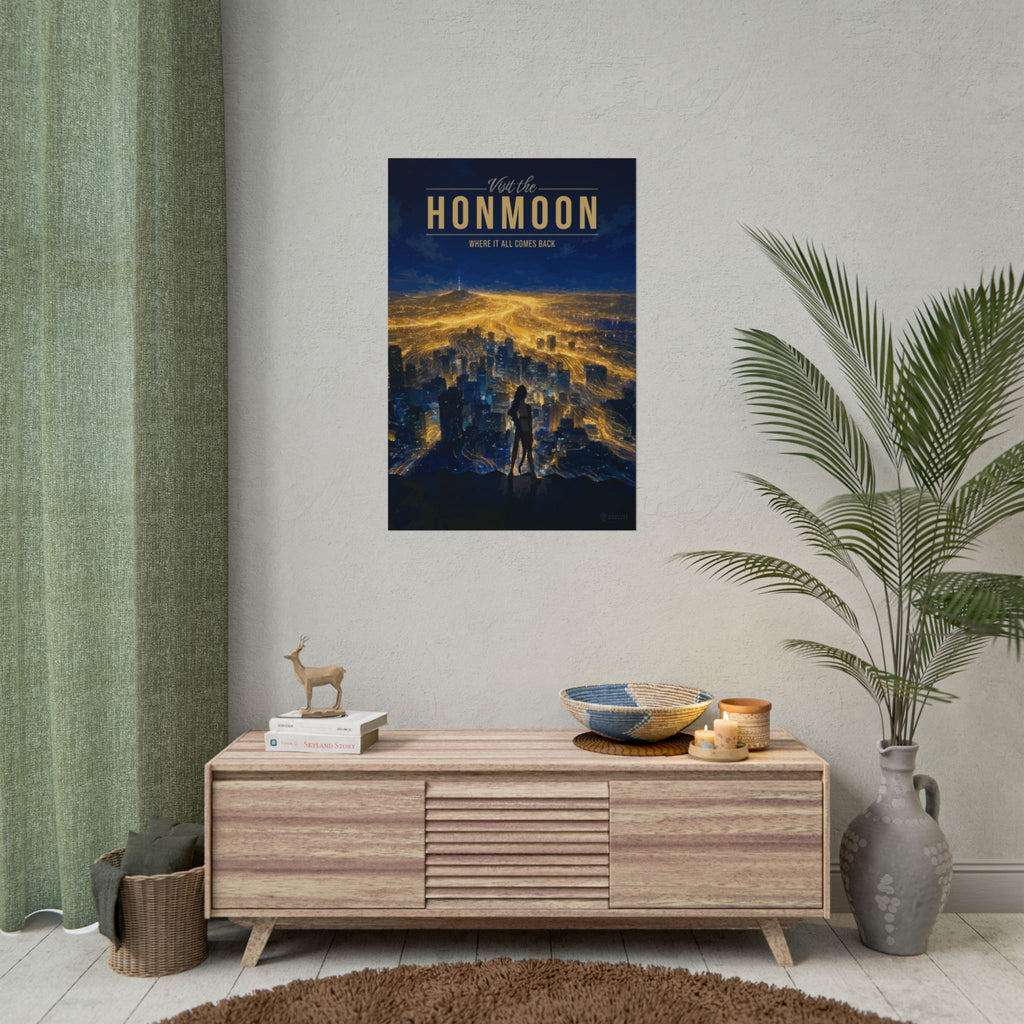 Honmoon Travel Poster