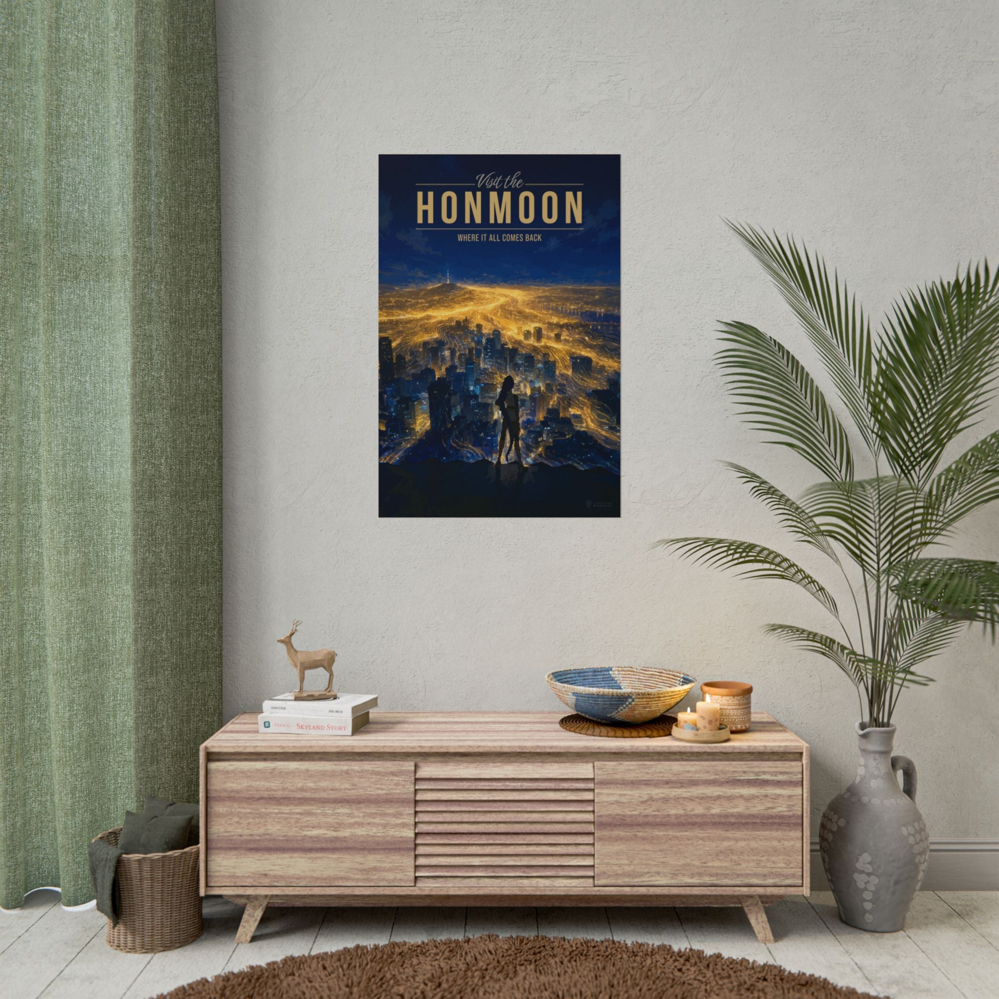 Honmoon Travel Poster