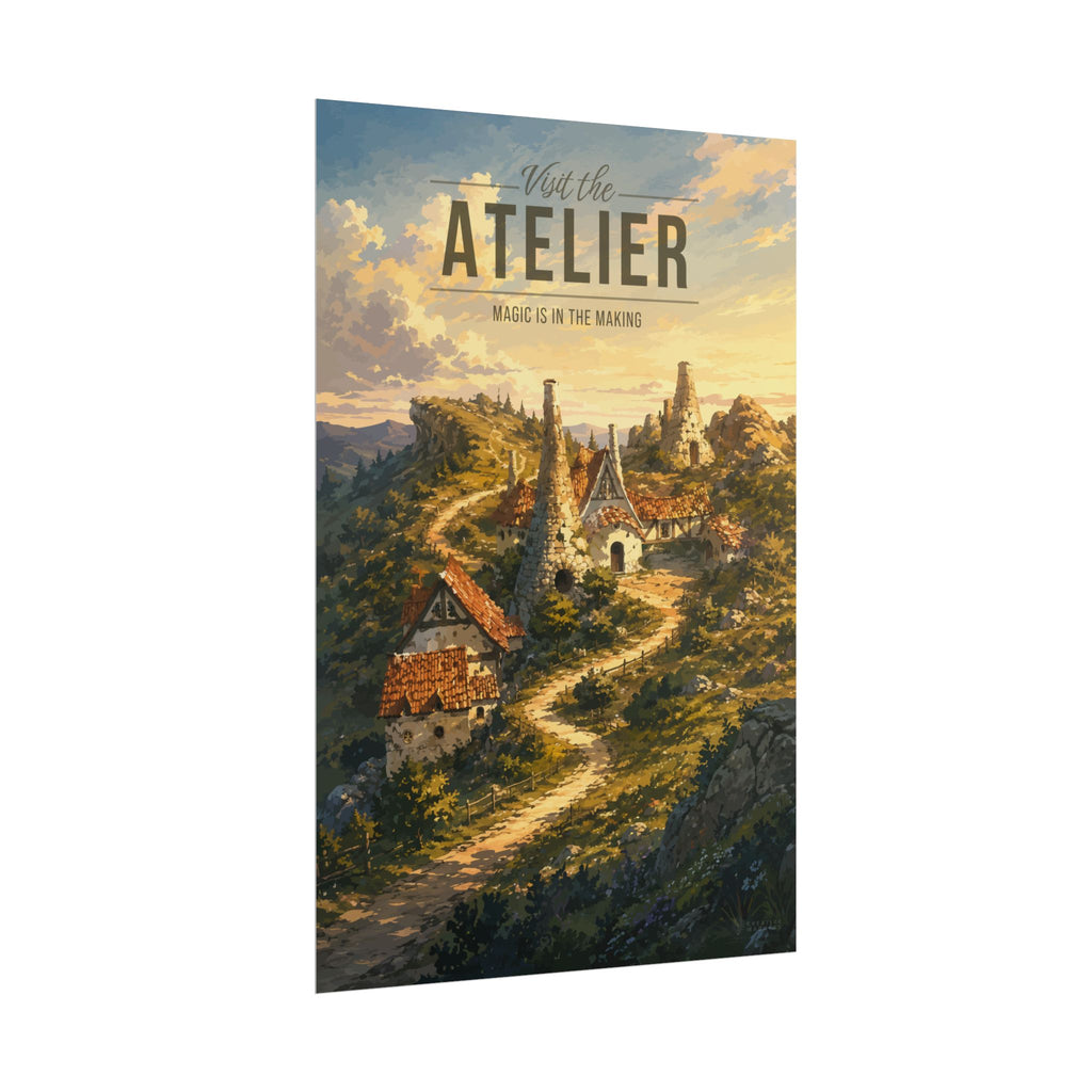 Atelier Travel Poster
