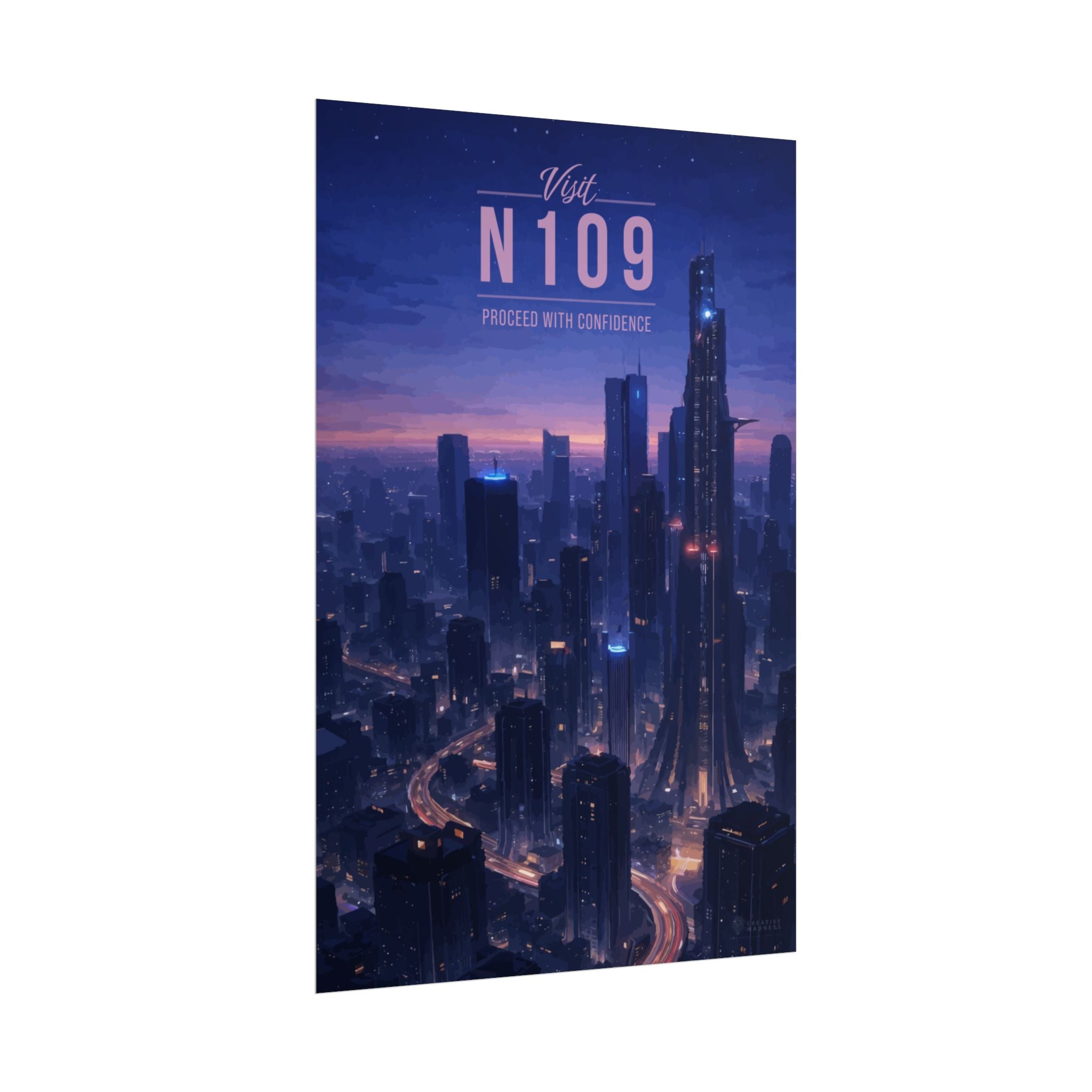 N109 Travel Poster