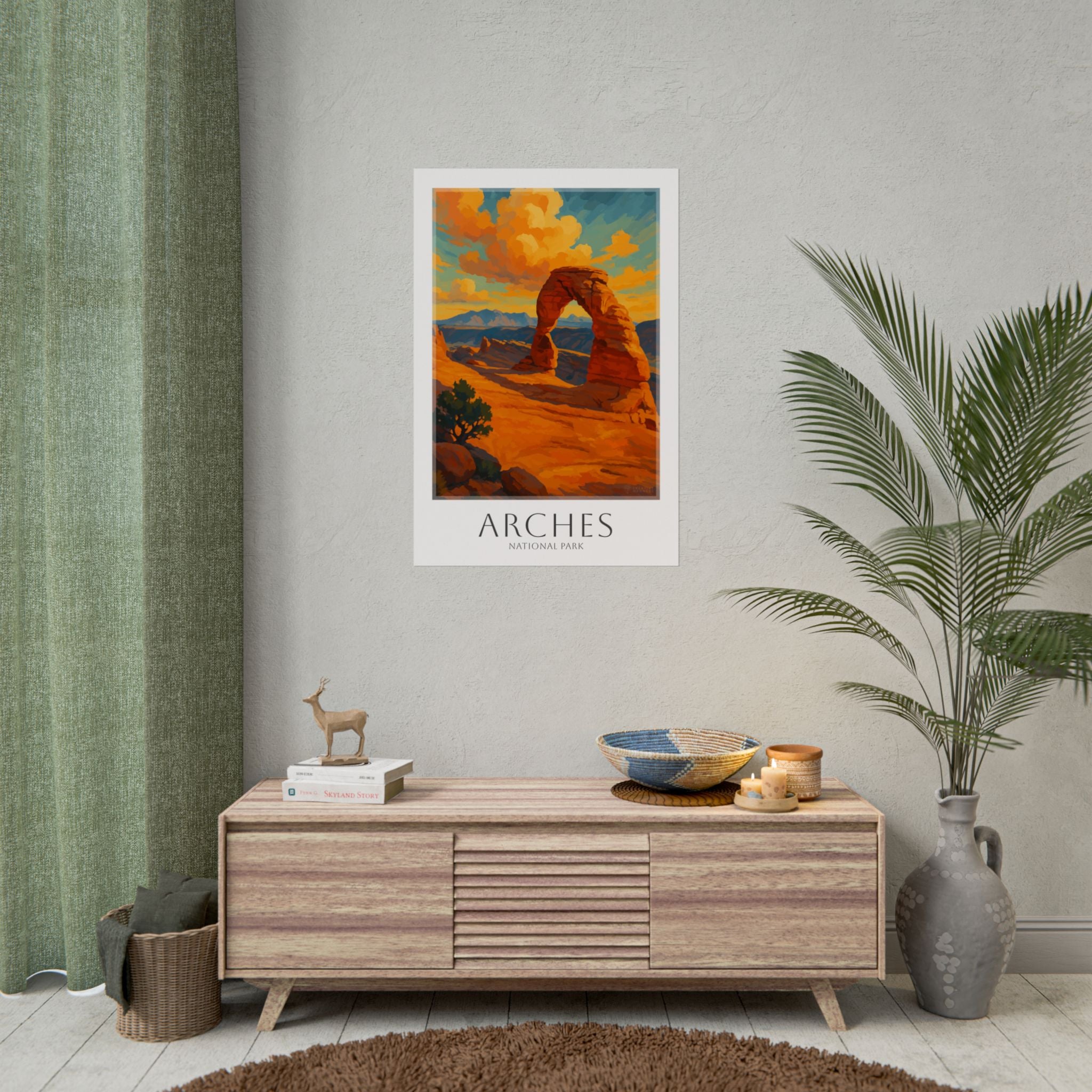 ARCHES * Travel Poster * National Park Wall Art