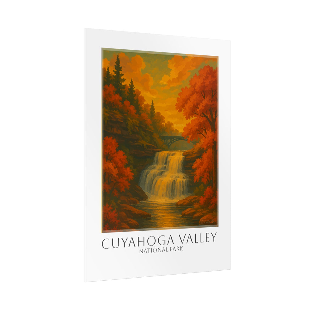 CUYAHOGA VALLEY  * Travel Poster * National Park Wall Art
