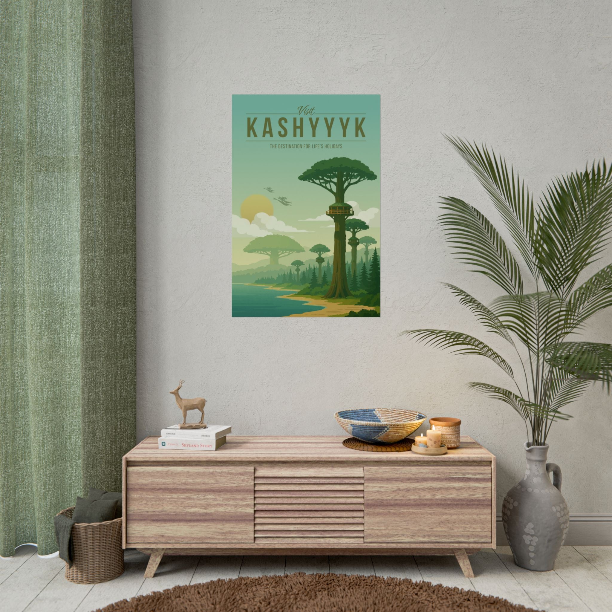 Kashyyyk Travel Poster