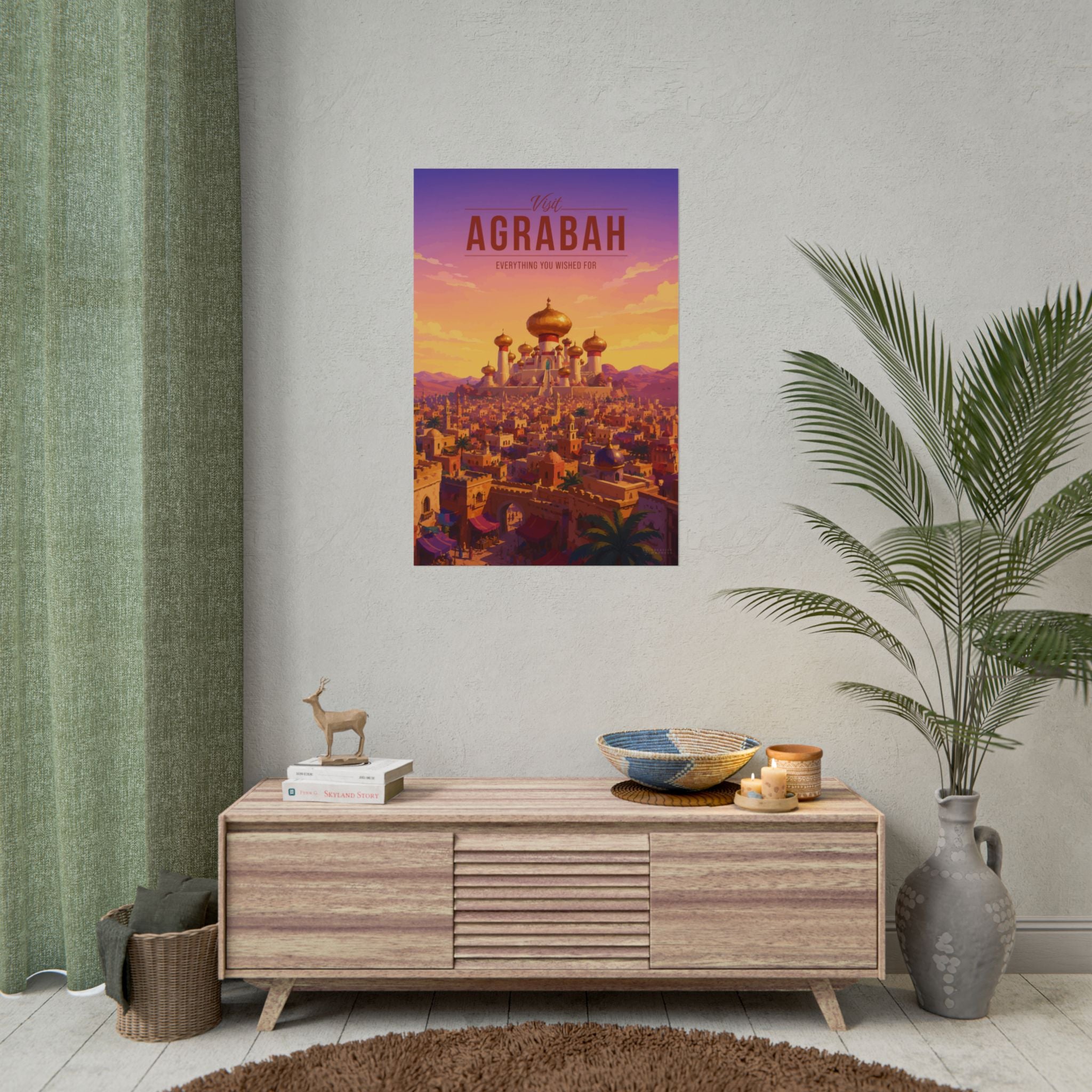 Agrabah Travel Poster