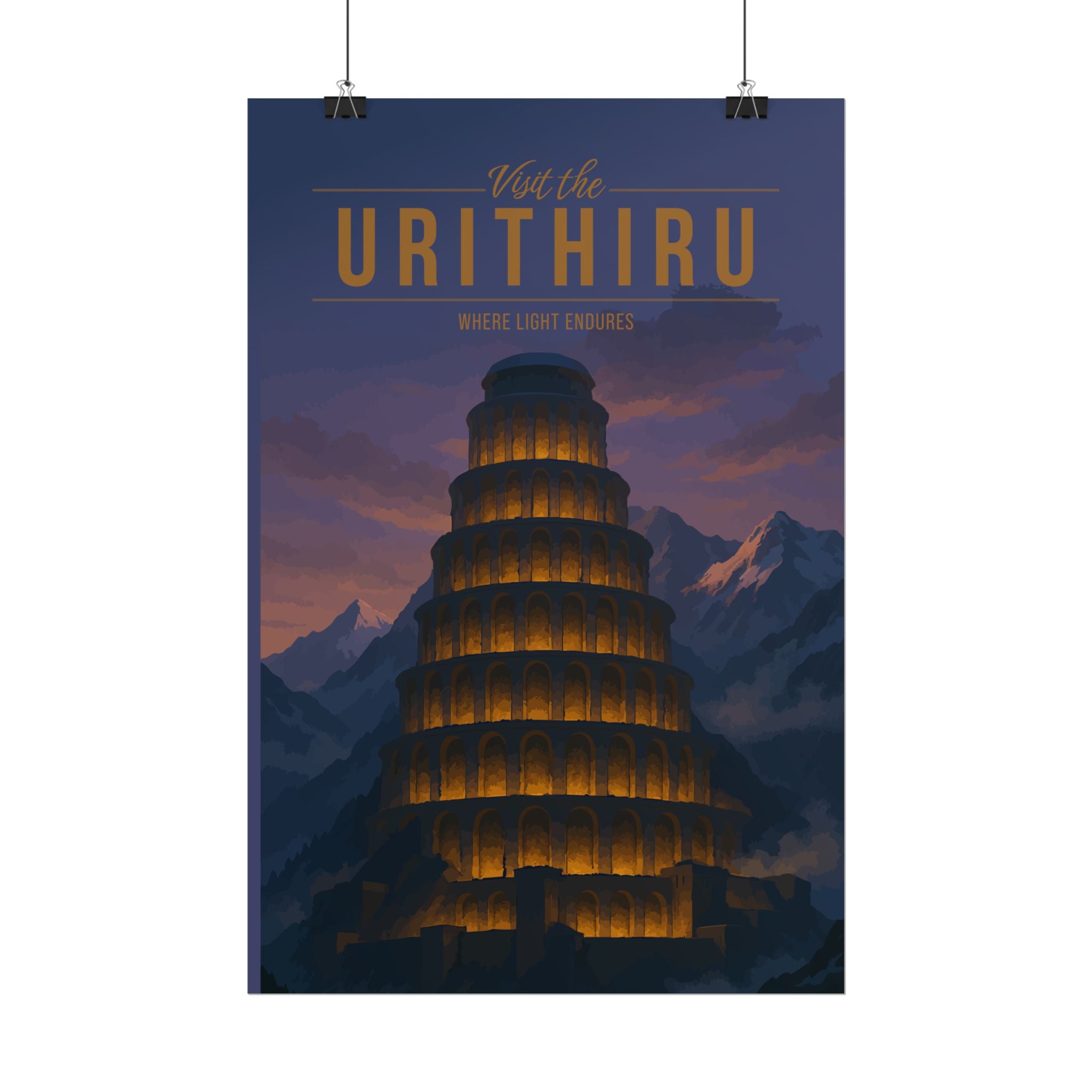 Urithiru Travel Poster