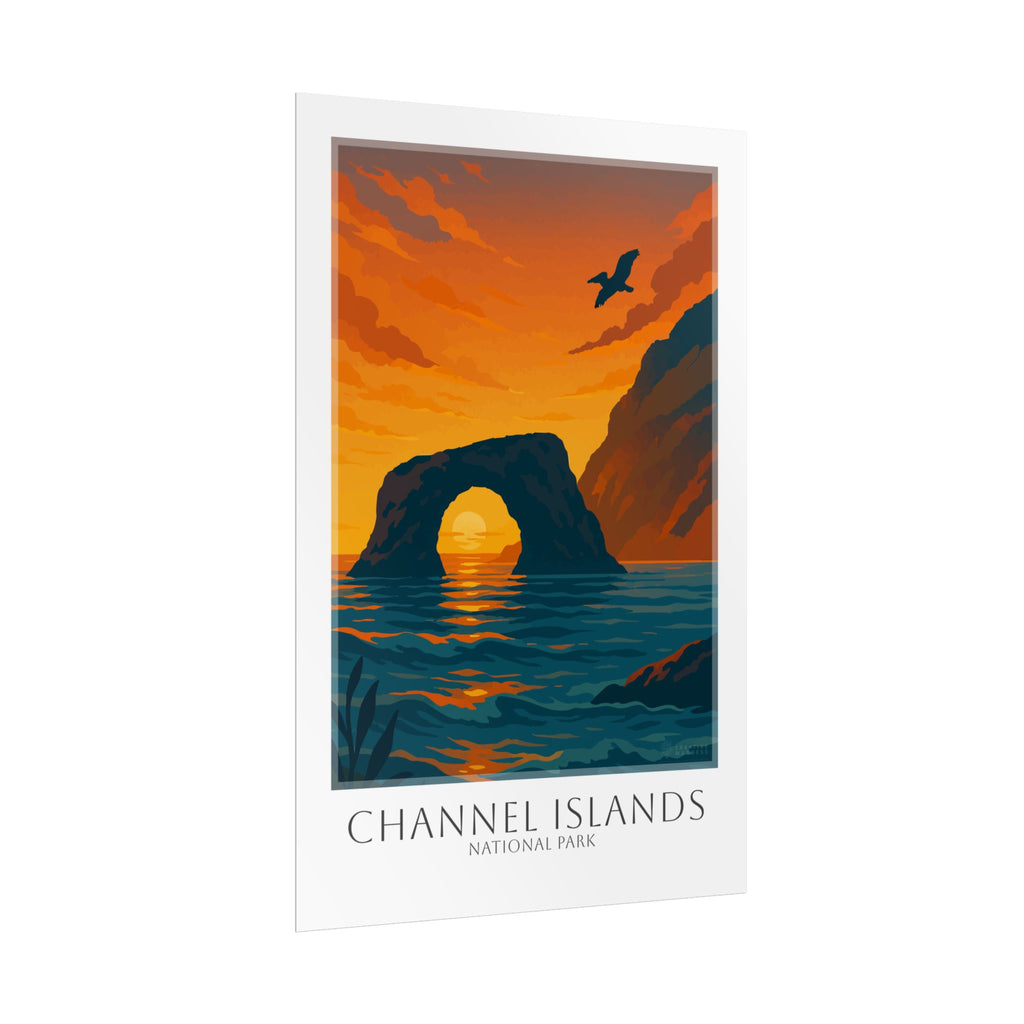 CHANNEL ISLANDS * Travel Poster * National Park Wall Art