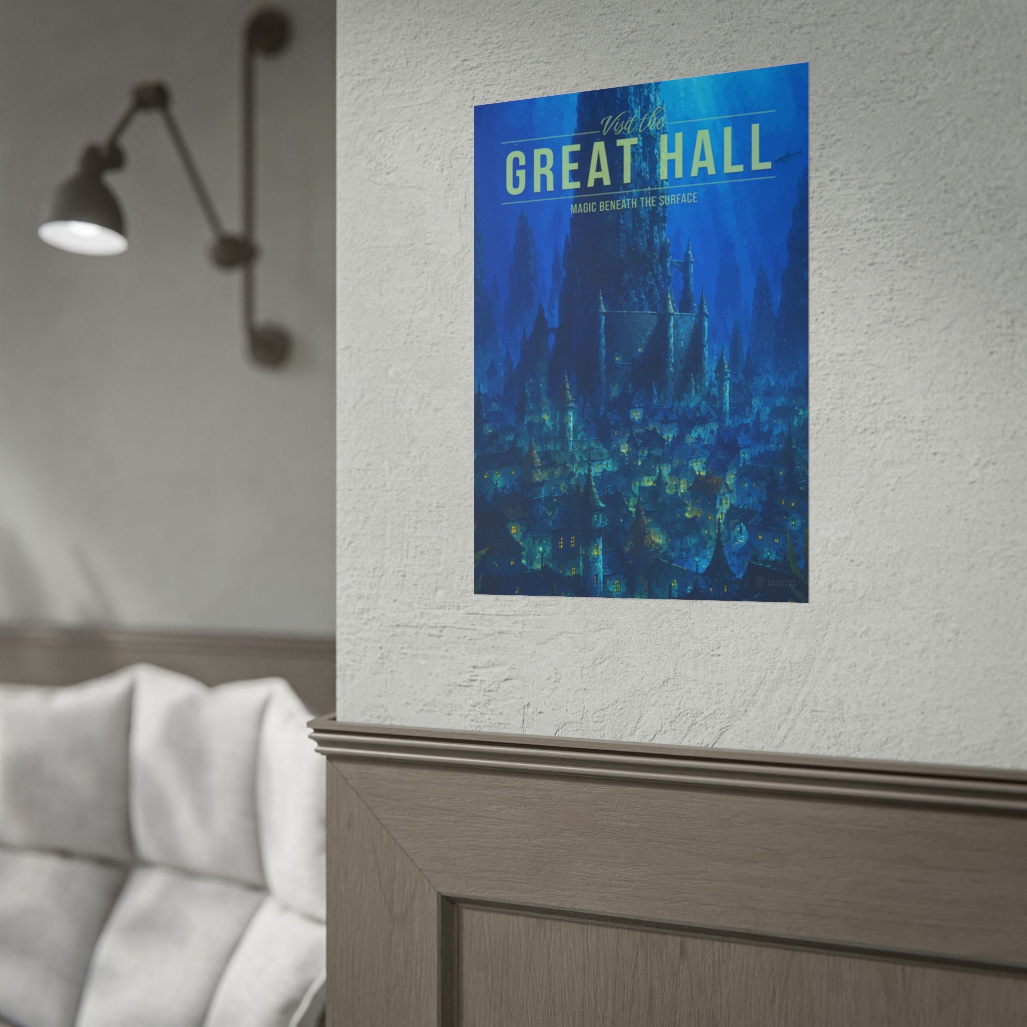 Great Hall Travel Poster
