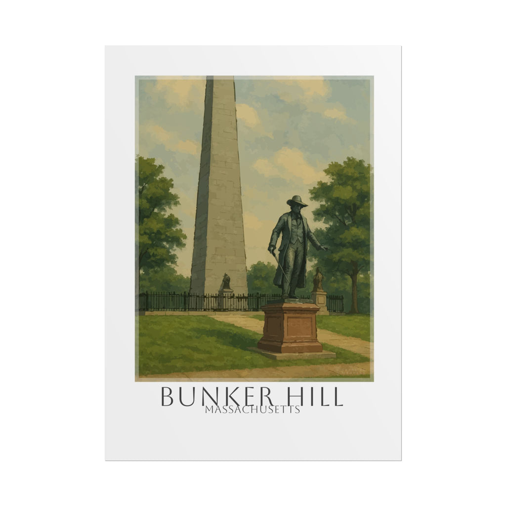 Bunker Hill Travel Poster