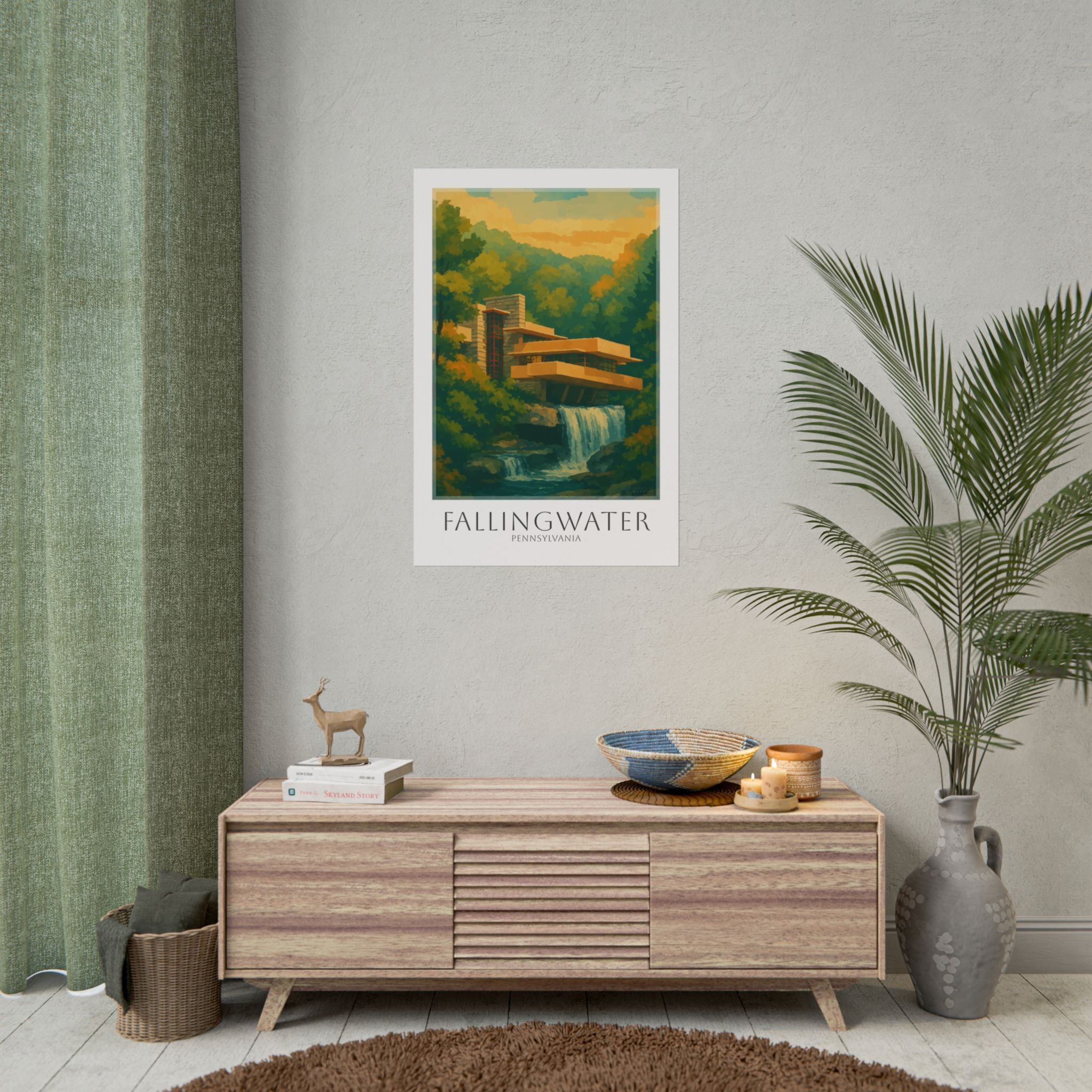 Fallingwater Travel Poster