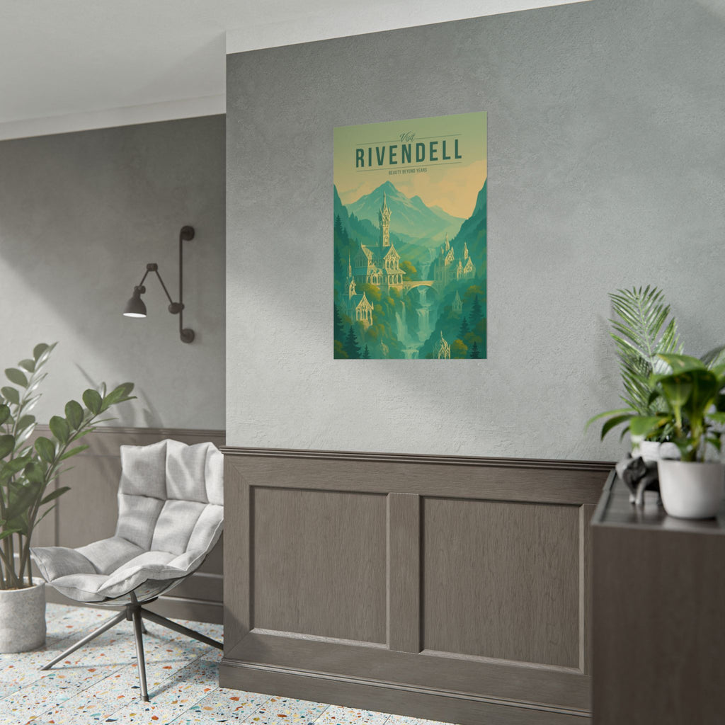 Rivendell Travel Poster