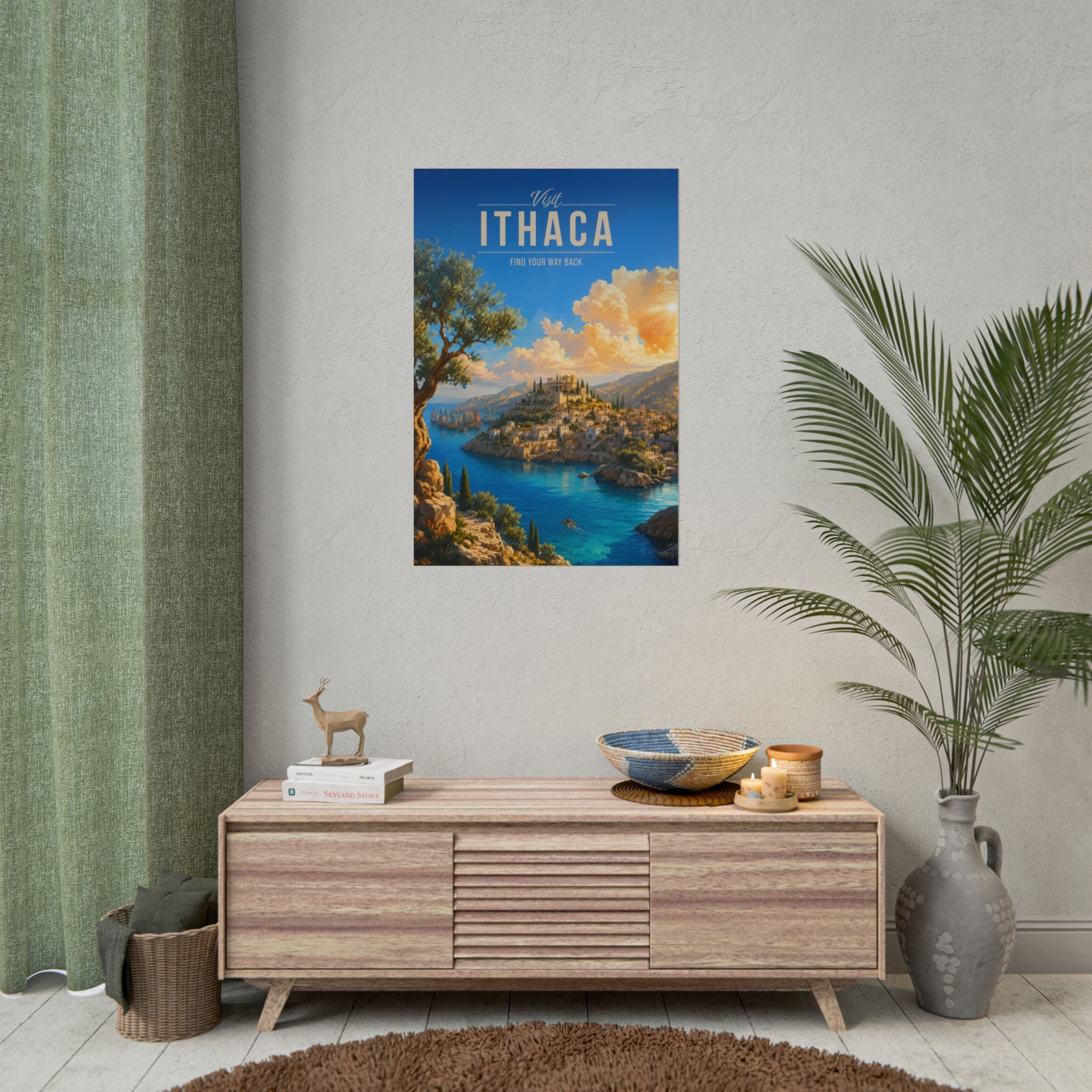 Ithaca Travel Poster
