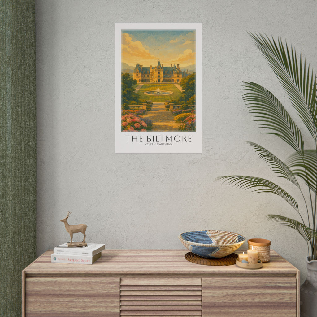 The Biltmore Travel Poster