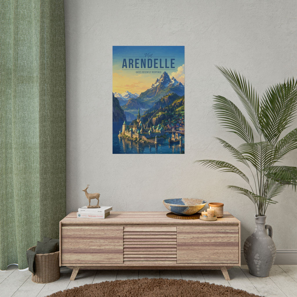 Arendelle Travel Poster