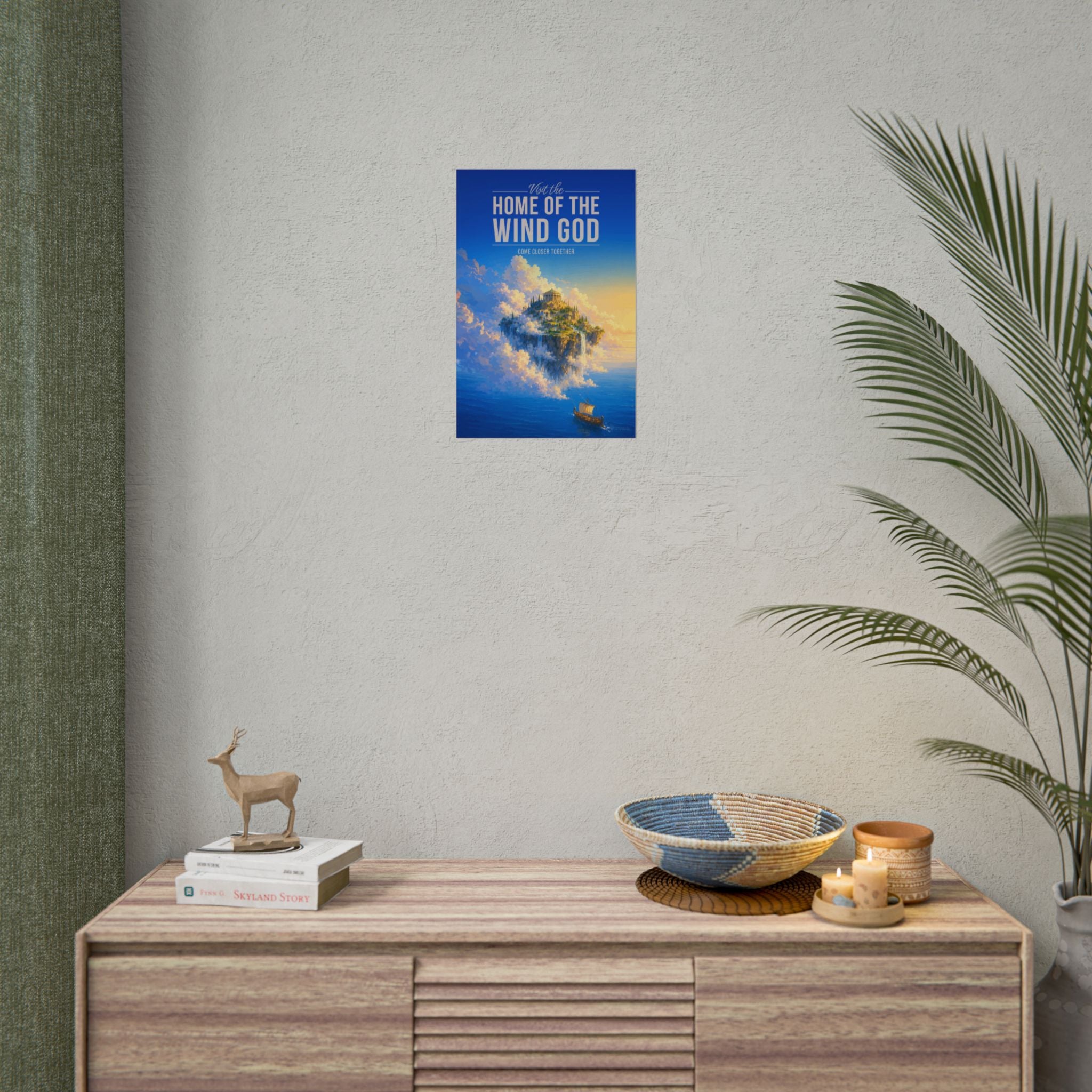 Home Of The Wind God Travel Poster