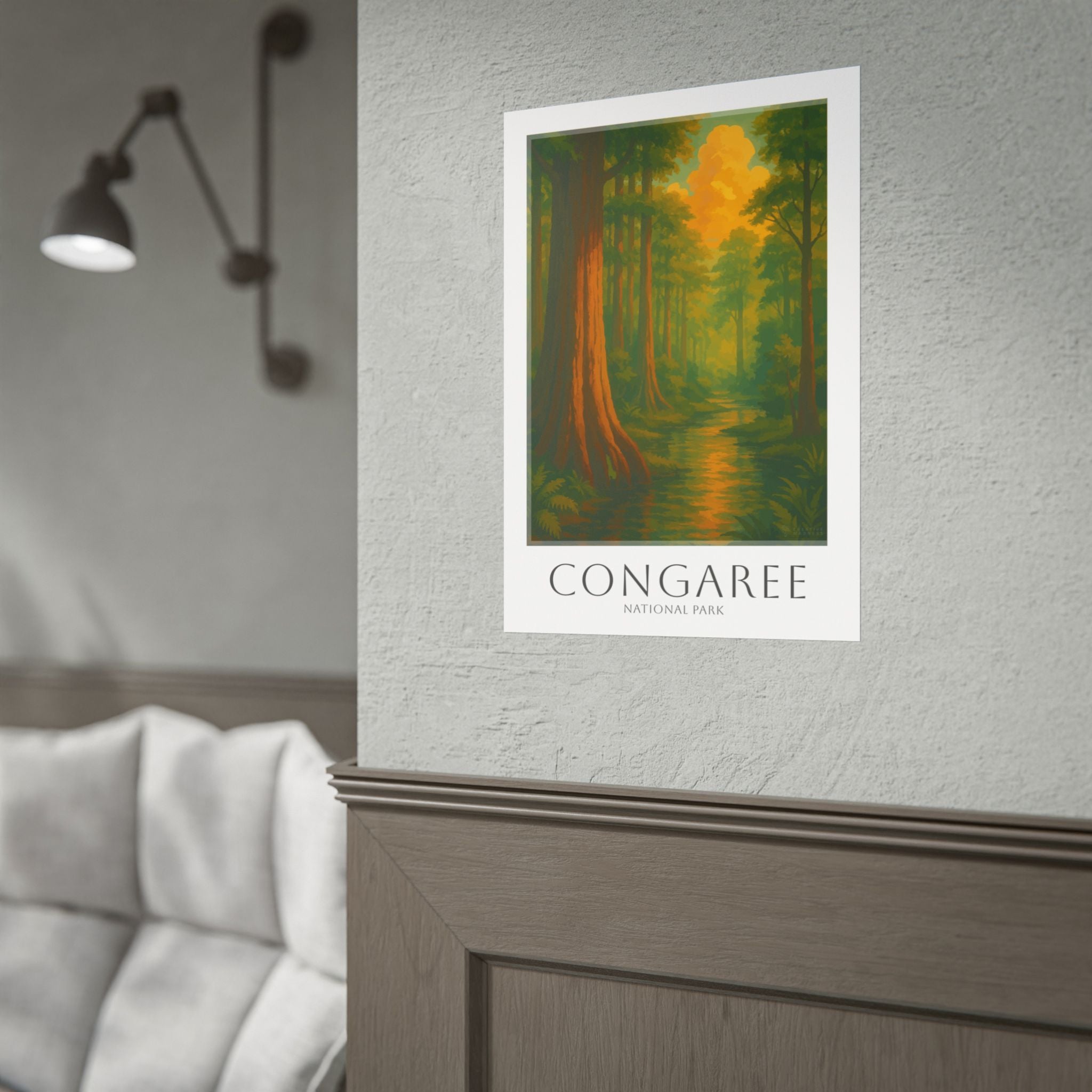 CONGAREE * Travel Poster * National Park Wall Art