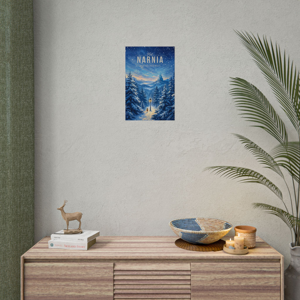 Narnia Travel Poster