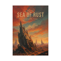 Sea Of Rust Travel Poster