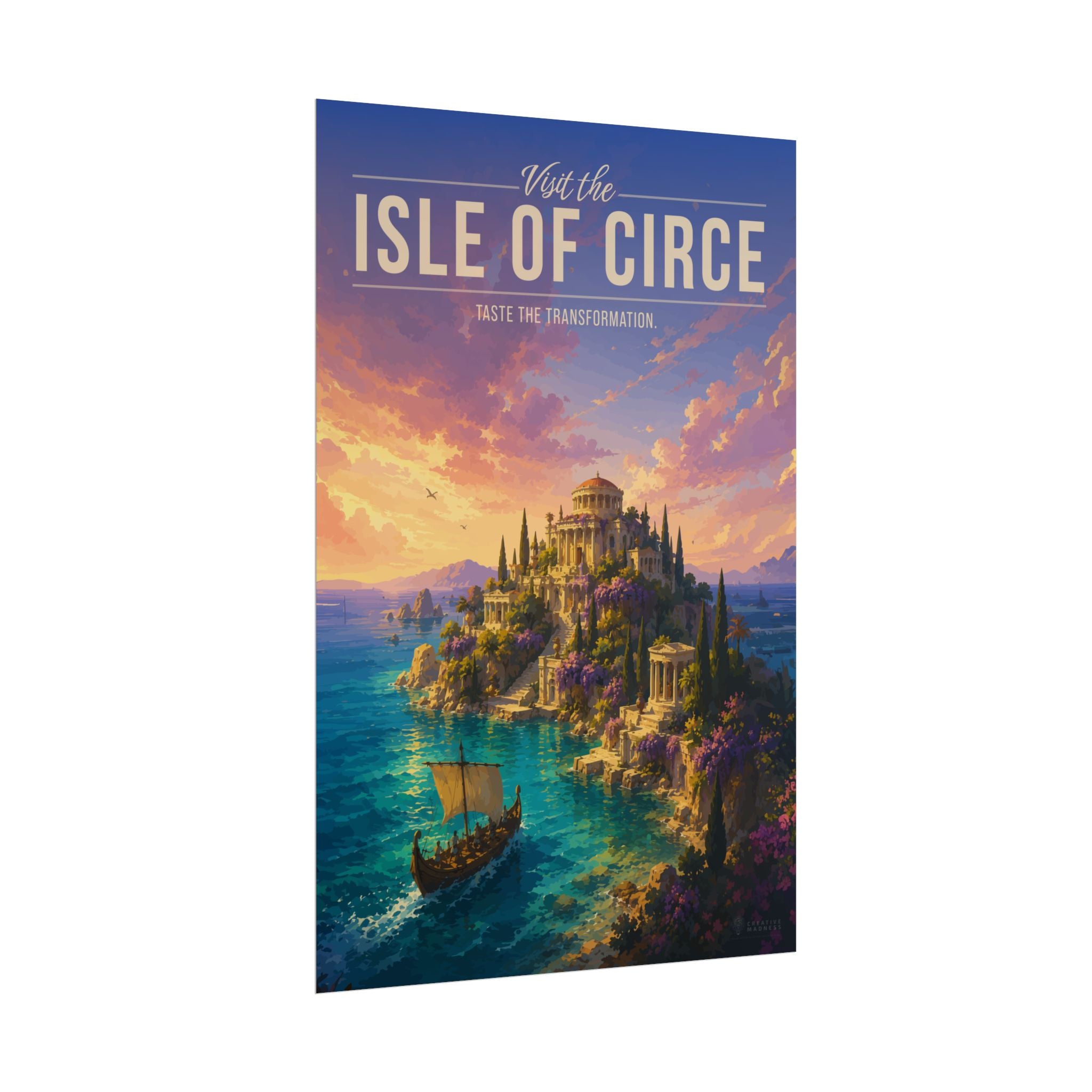 Isle Of Circe Travel Poster