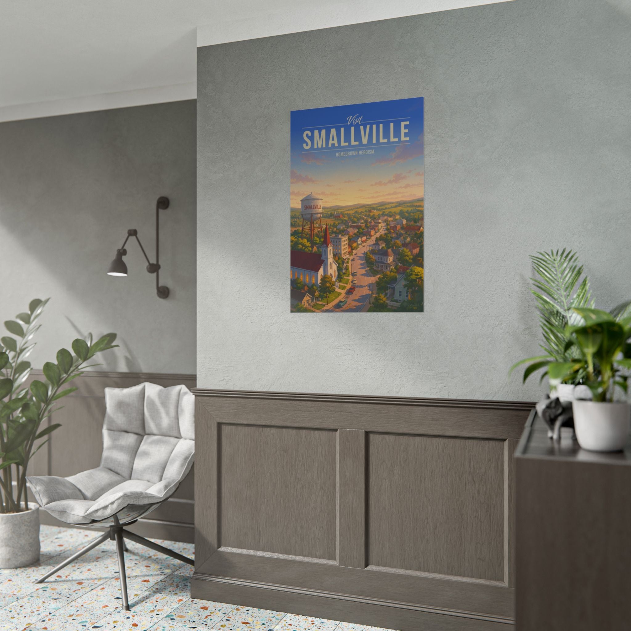 Smallville Travel Poster