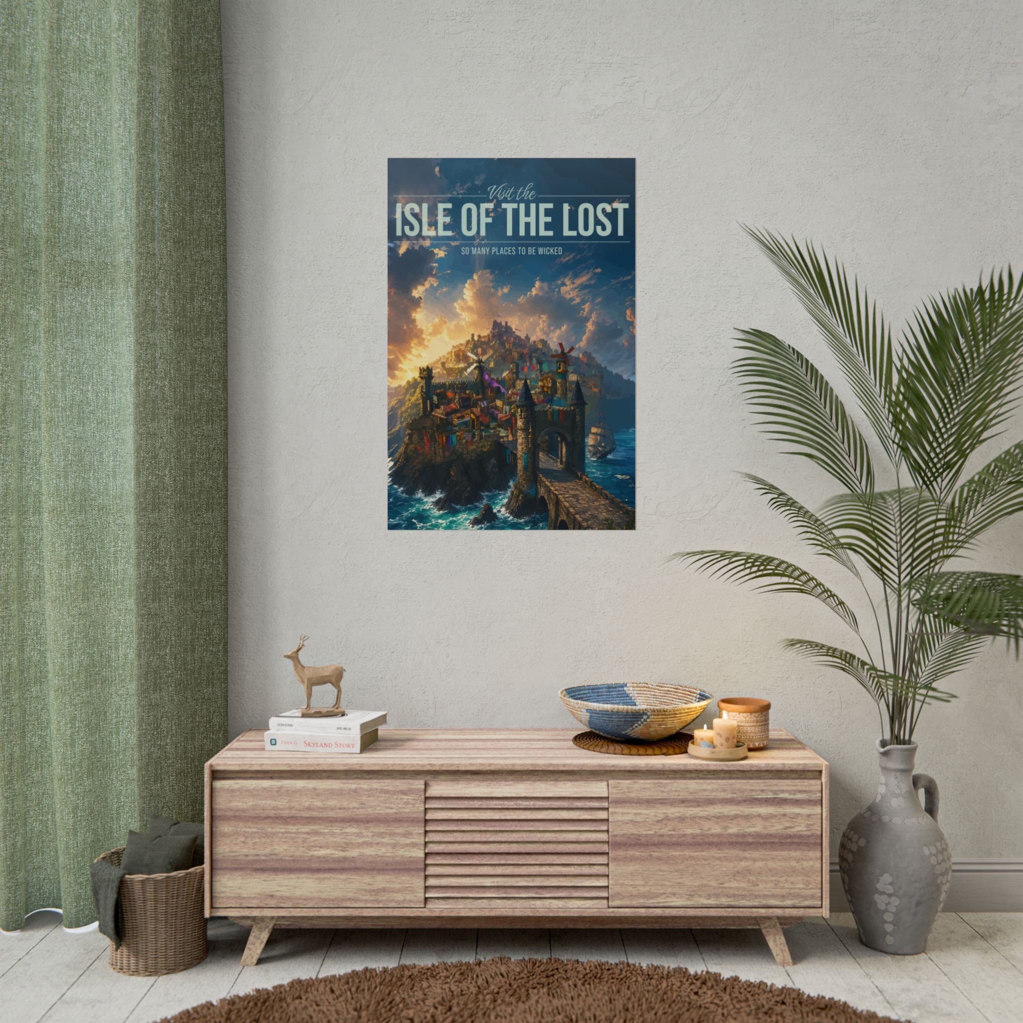 Isle Of The Lost Travel Poster