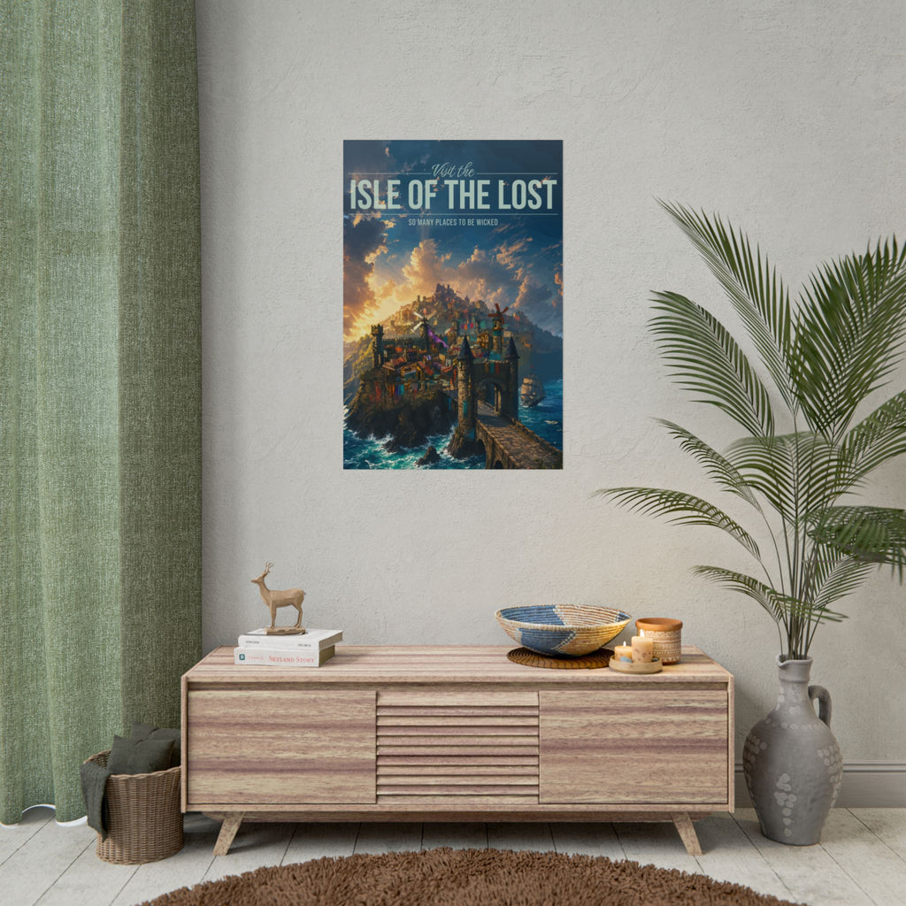 Isle Of The Lost Travel Poster