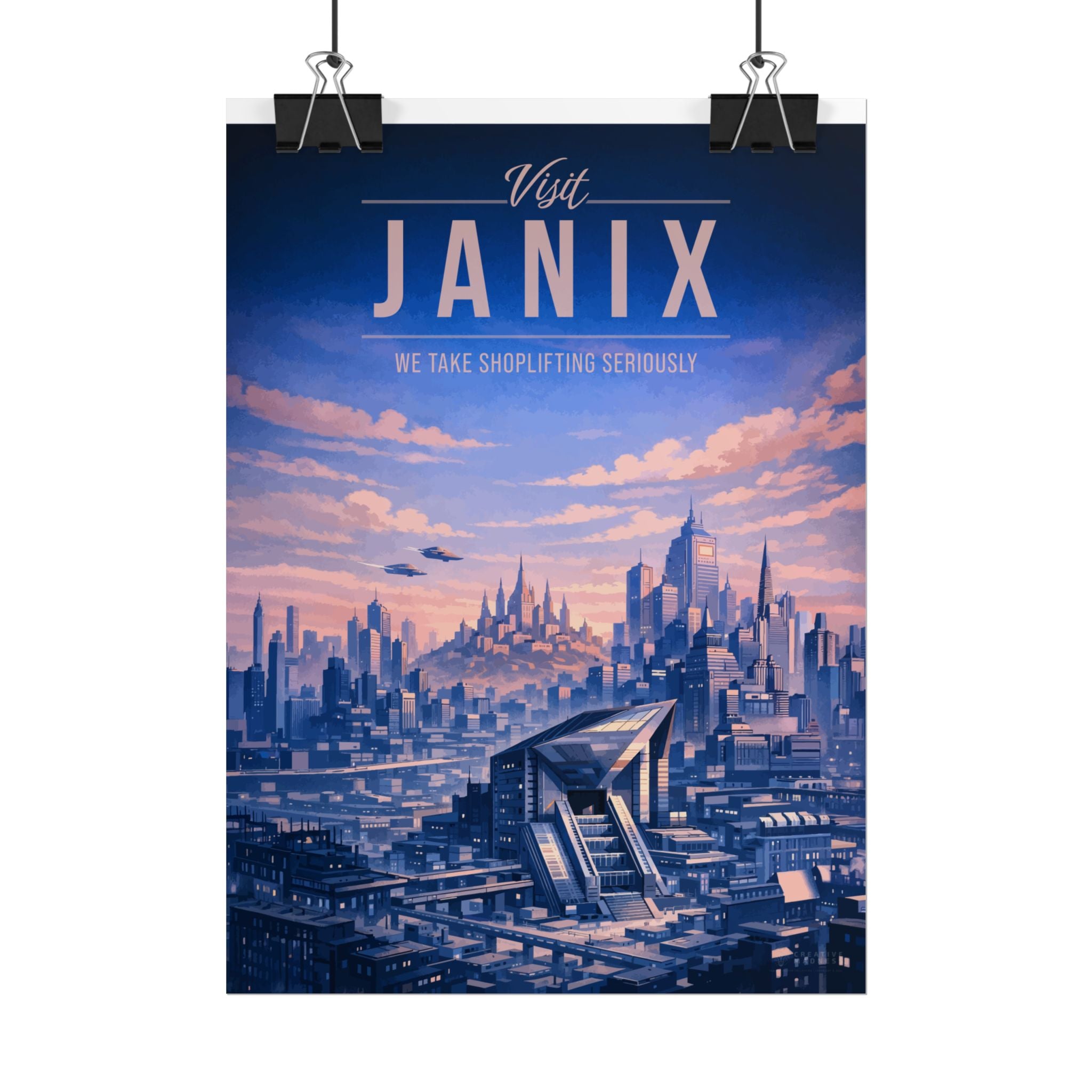 Janix Travel Poster