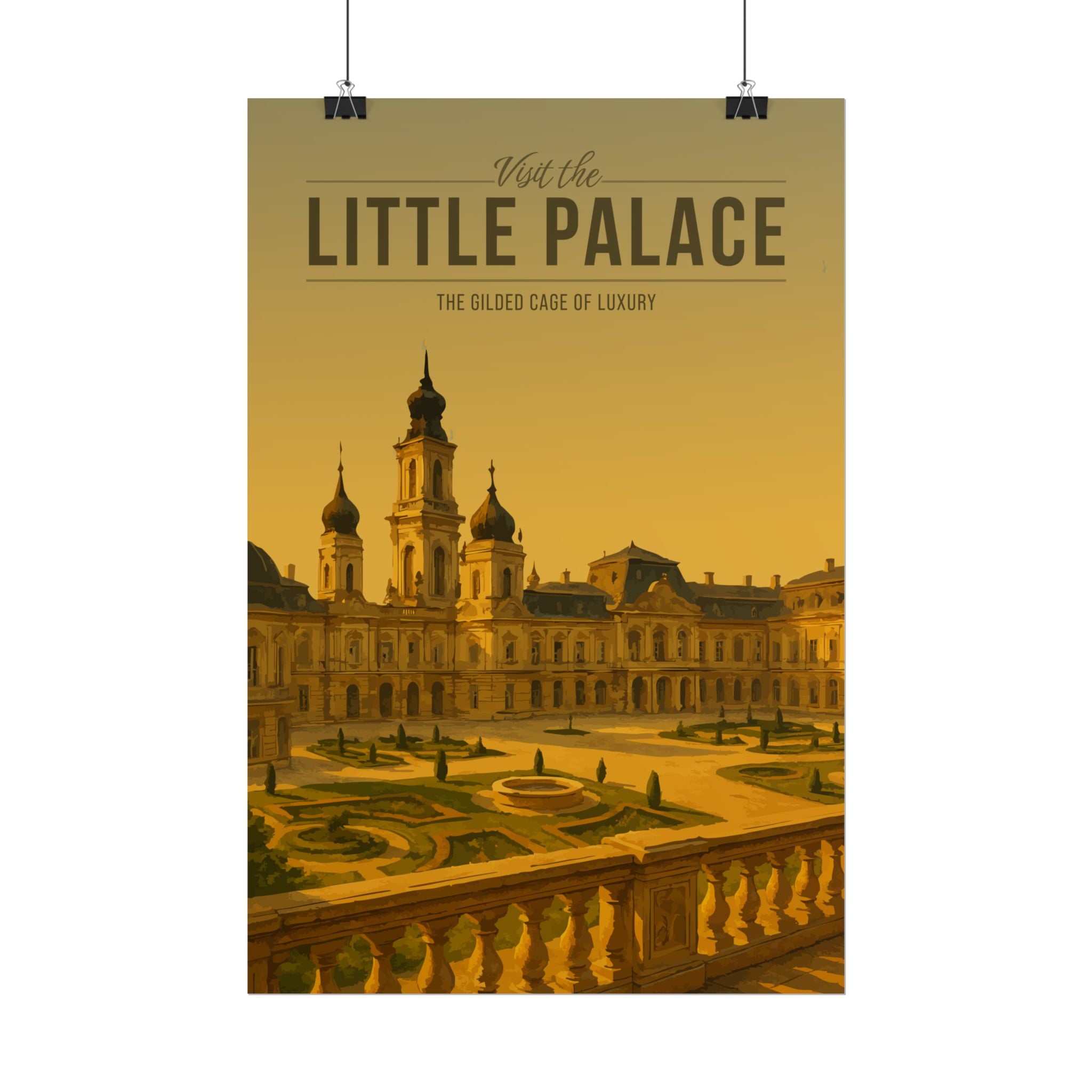 Little Palace Travel Poster
