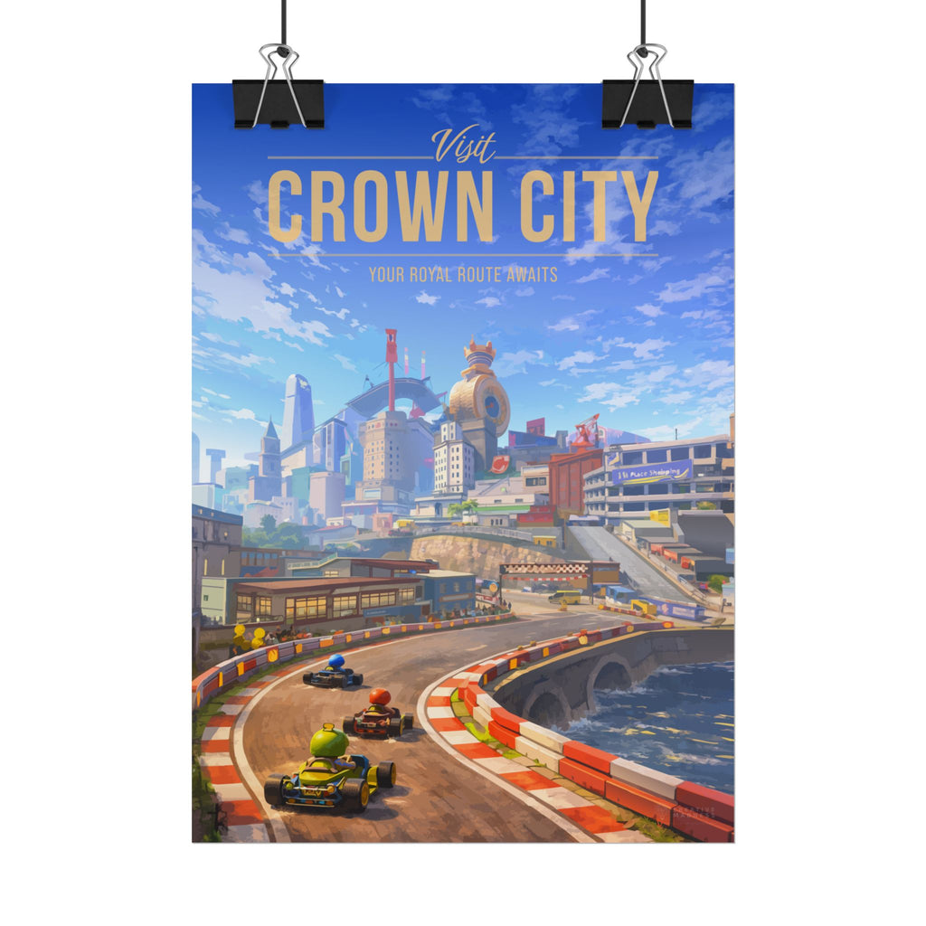 Crown City Travel Poster