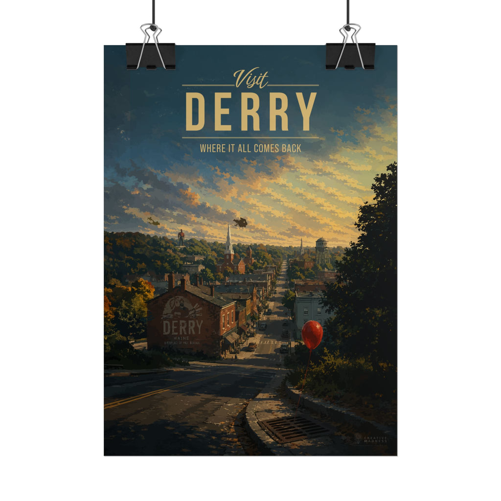 Derry Travel Poster