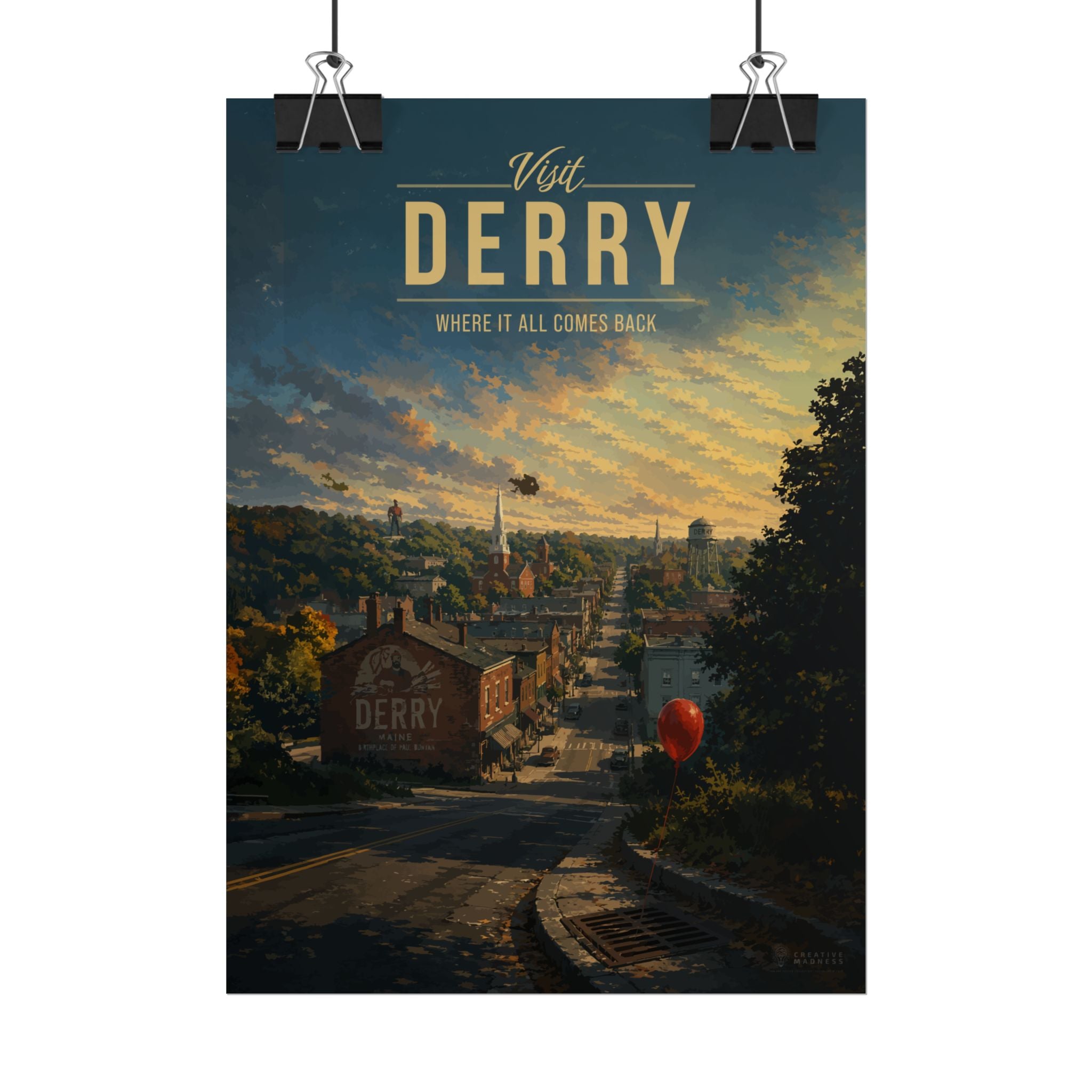 Derry Travel Poster