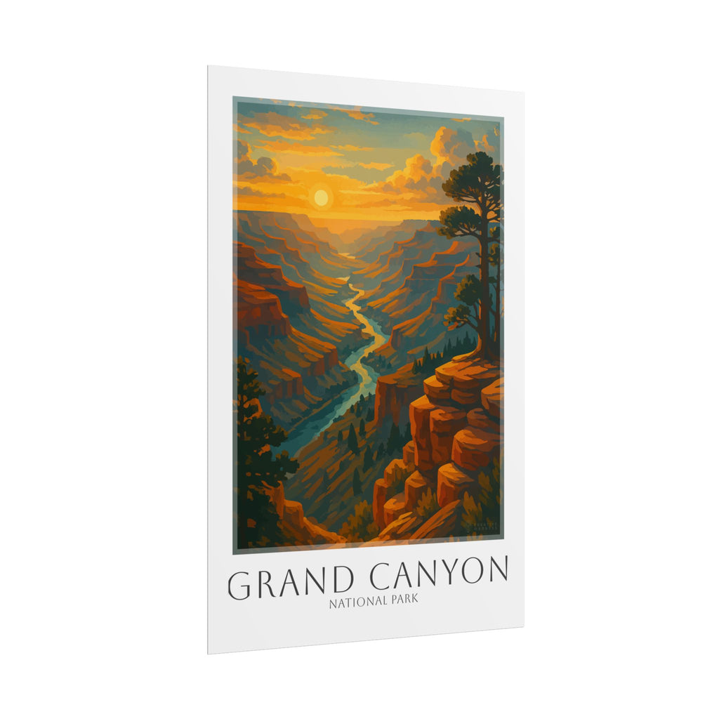 GRAND CANYON  * Travel Poster * National Park Wall Art