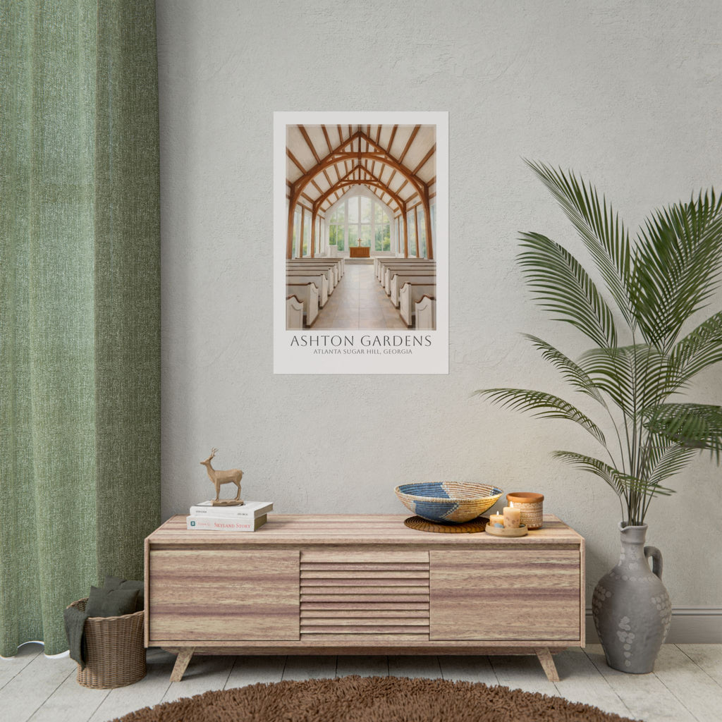 Ashton Gardens Travel Poster