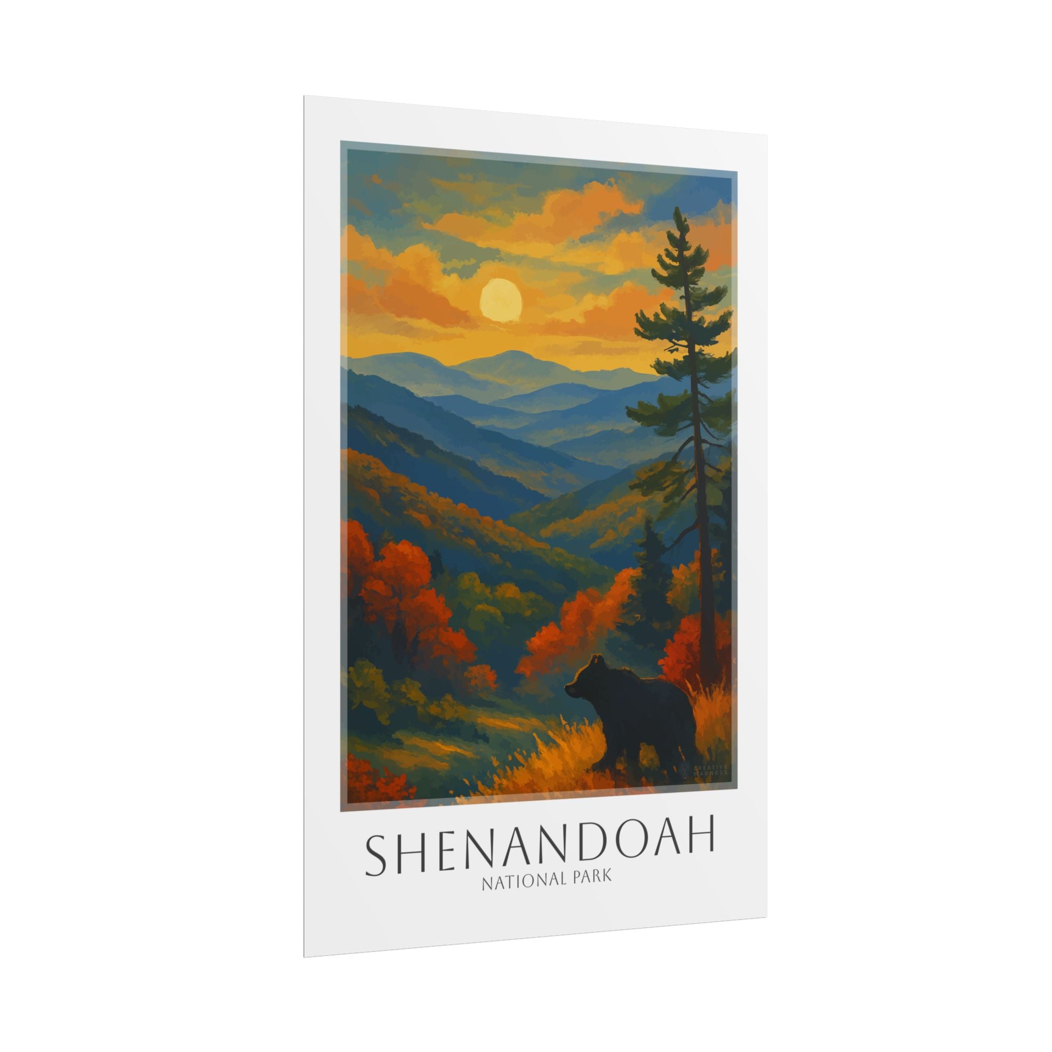 SHENANDOAH * Travel Poster * National Park Wall Art