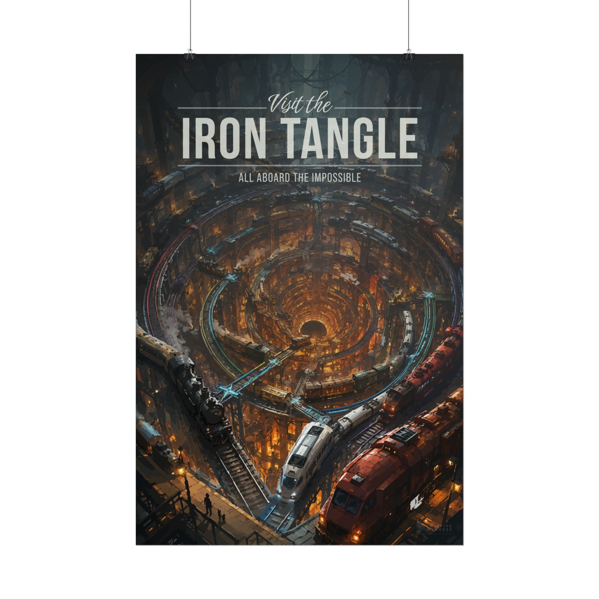 Iron Tangle Travel Poster