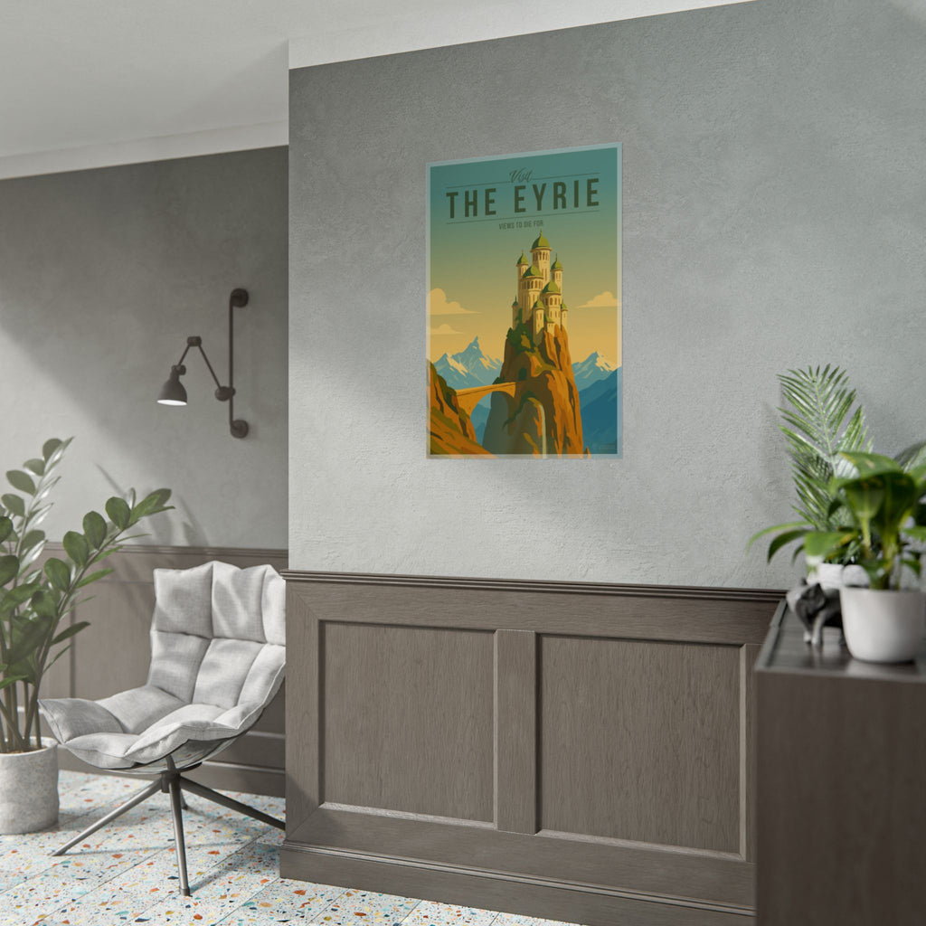 The Eyrie Travel Poster