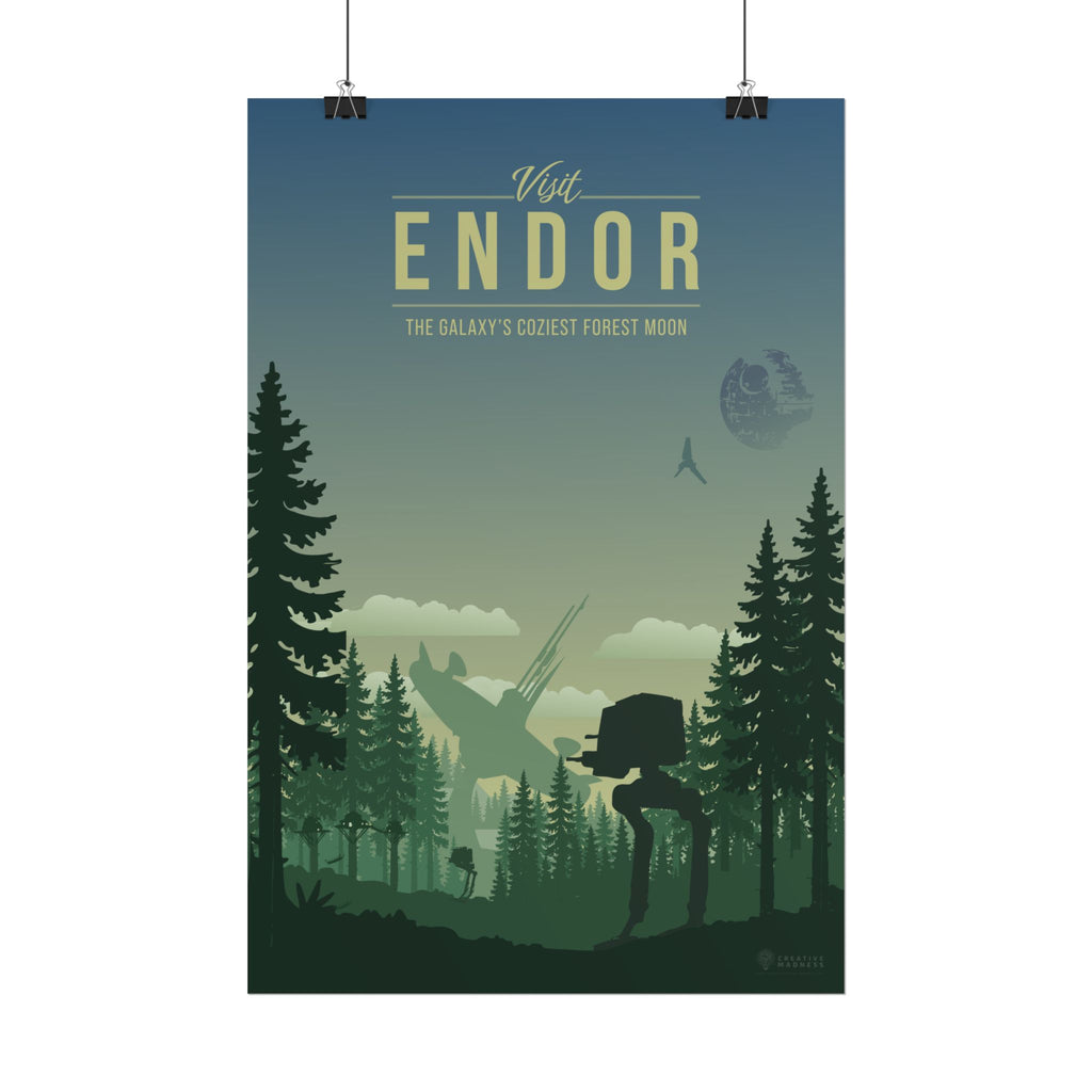 Endor Travel Poster