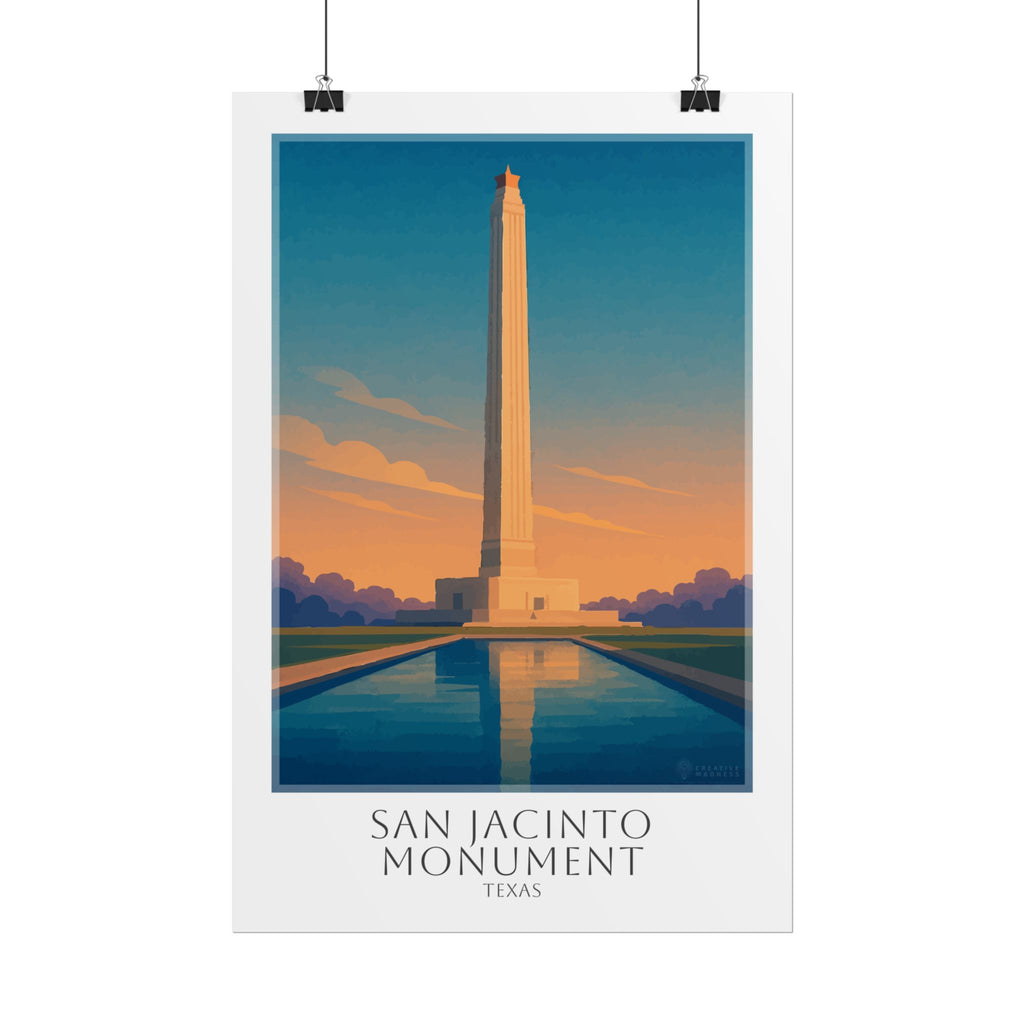 San Jacinto Travel Poster