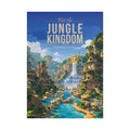Jungle Kingdom Travel Poster
